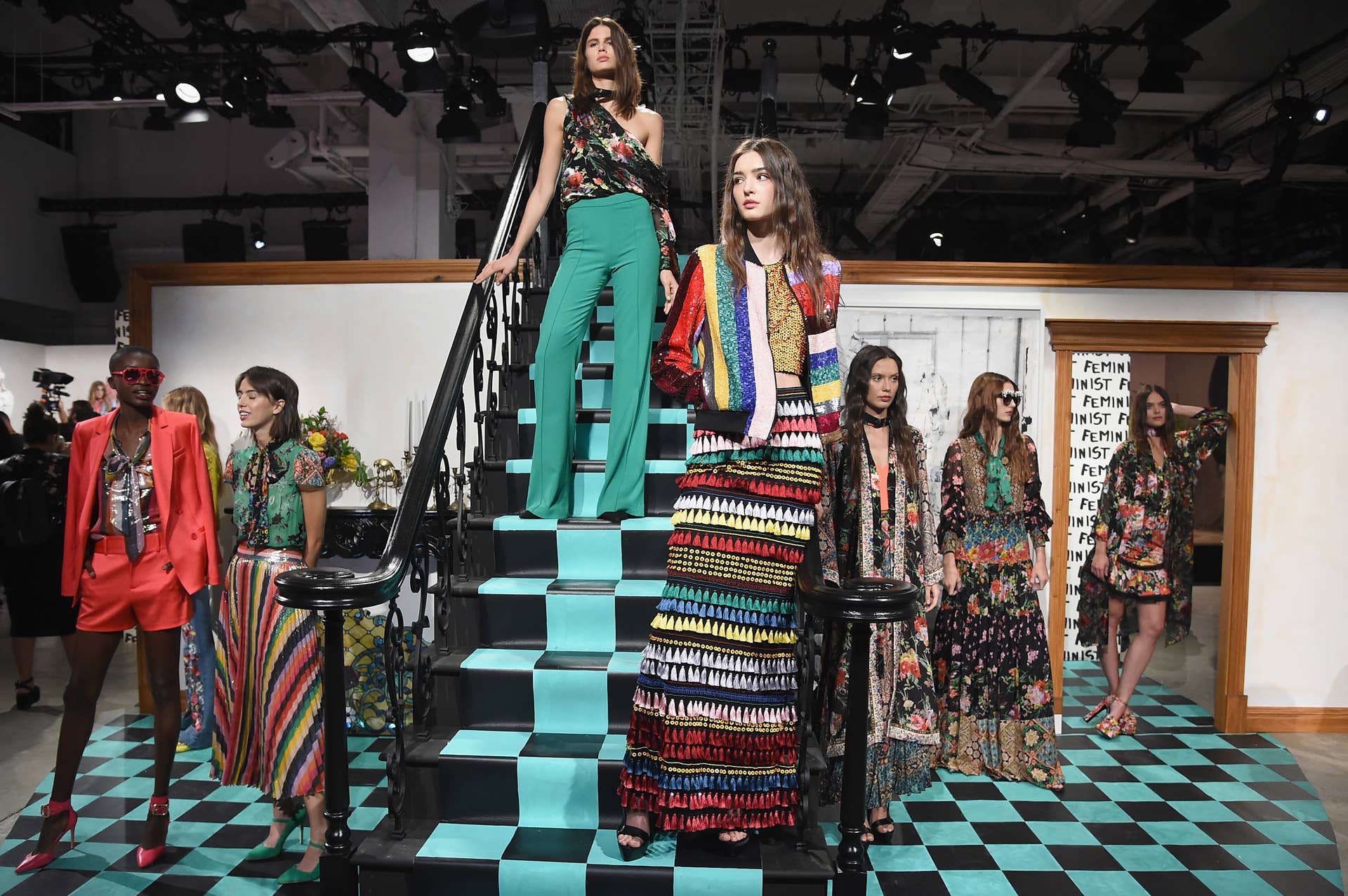 Alice + Olivia Collaborates With Female Artists for Spring 2018