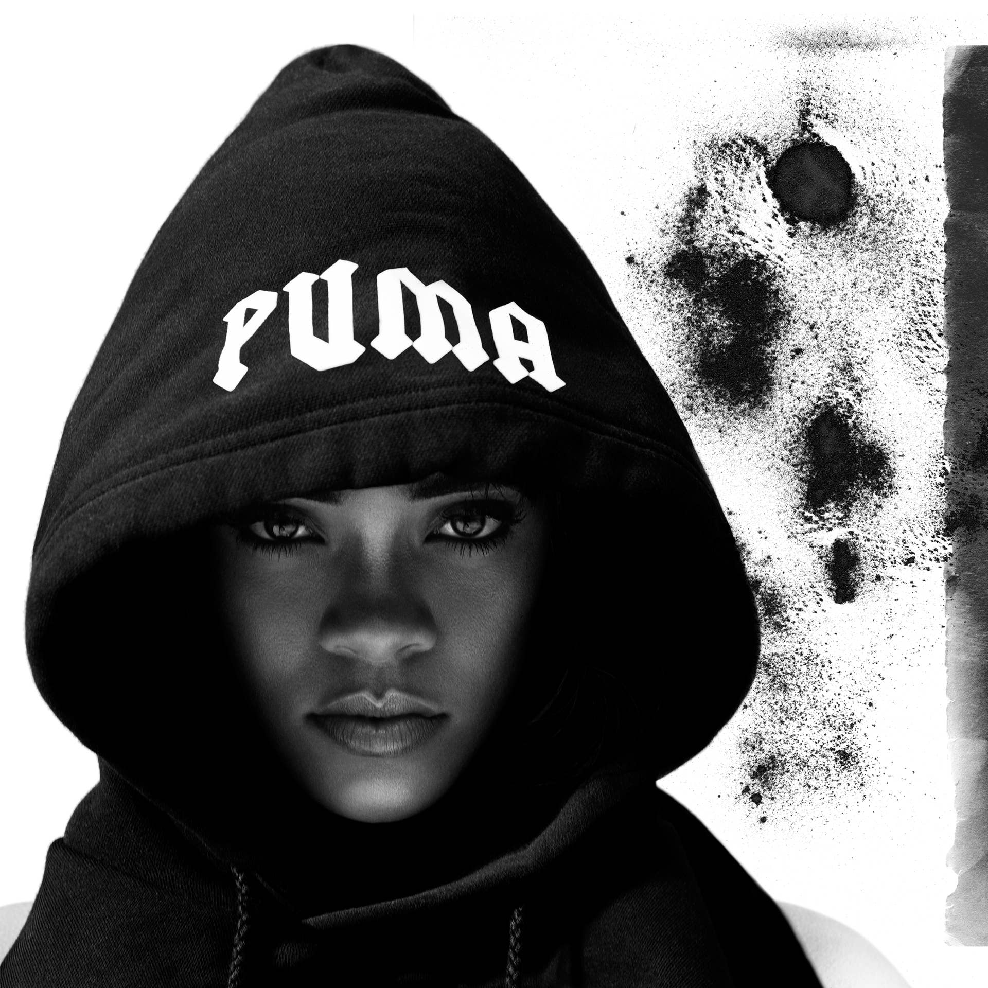 FENTY  PUMA BY RIHANNA フード付き パーカーのみ PUMA Fenty by Rihanna Nomura Hitoshi Graphic Hoodie Oversized