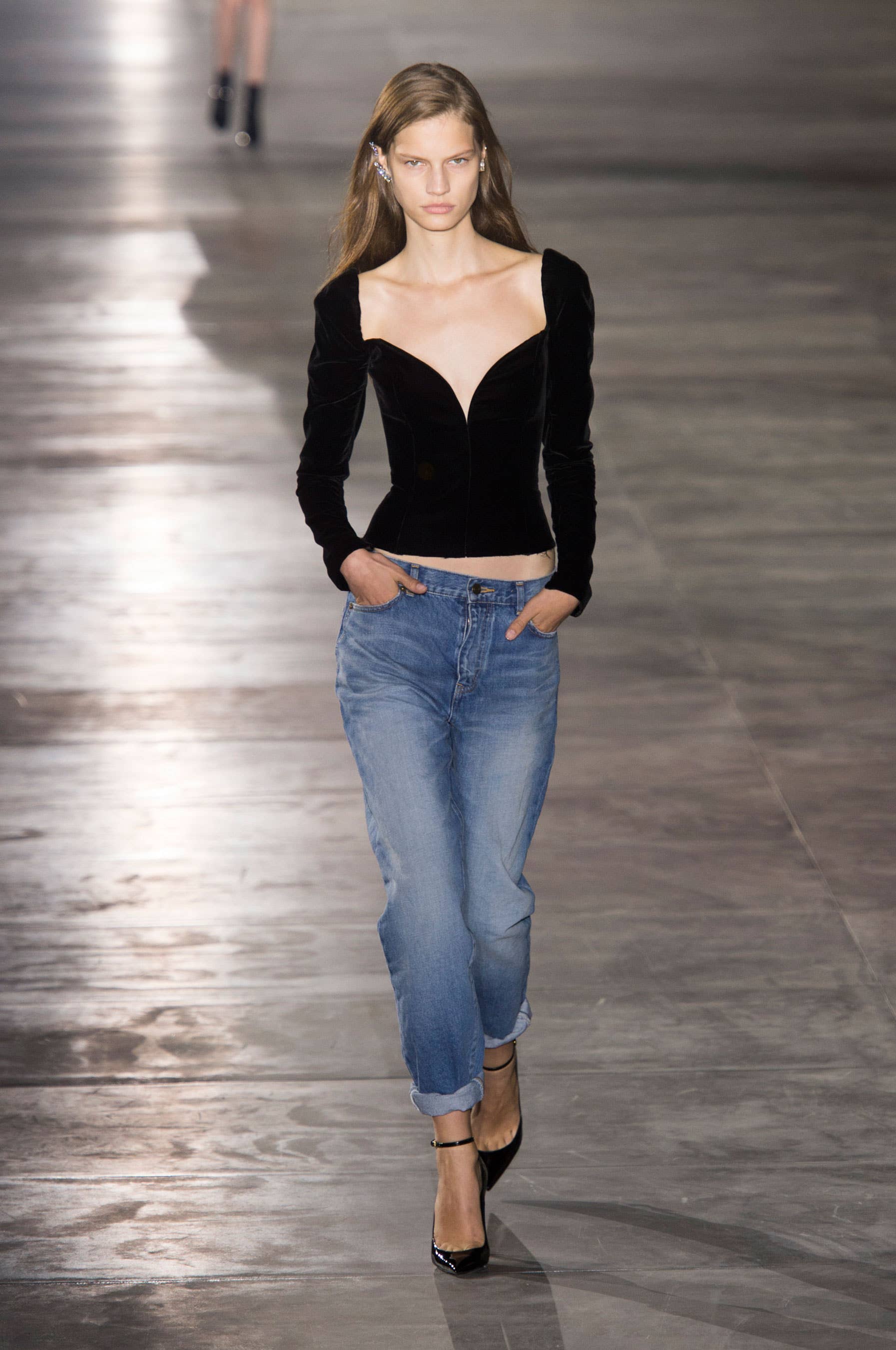 Anthony Vaccarello Did Not Stray Far from His Signature Sexpot