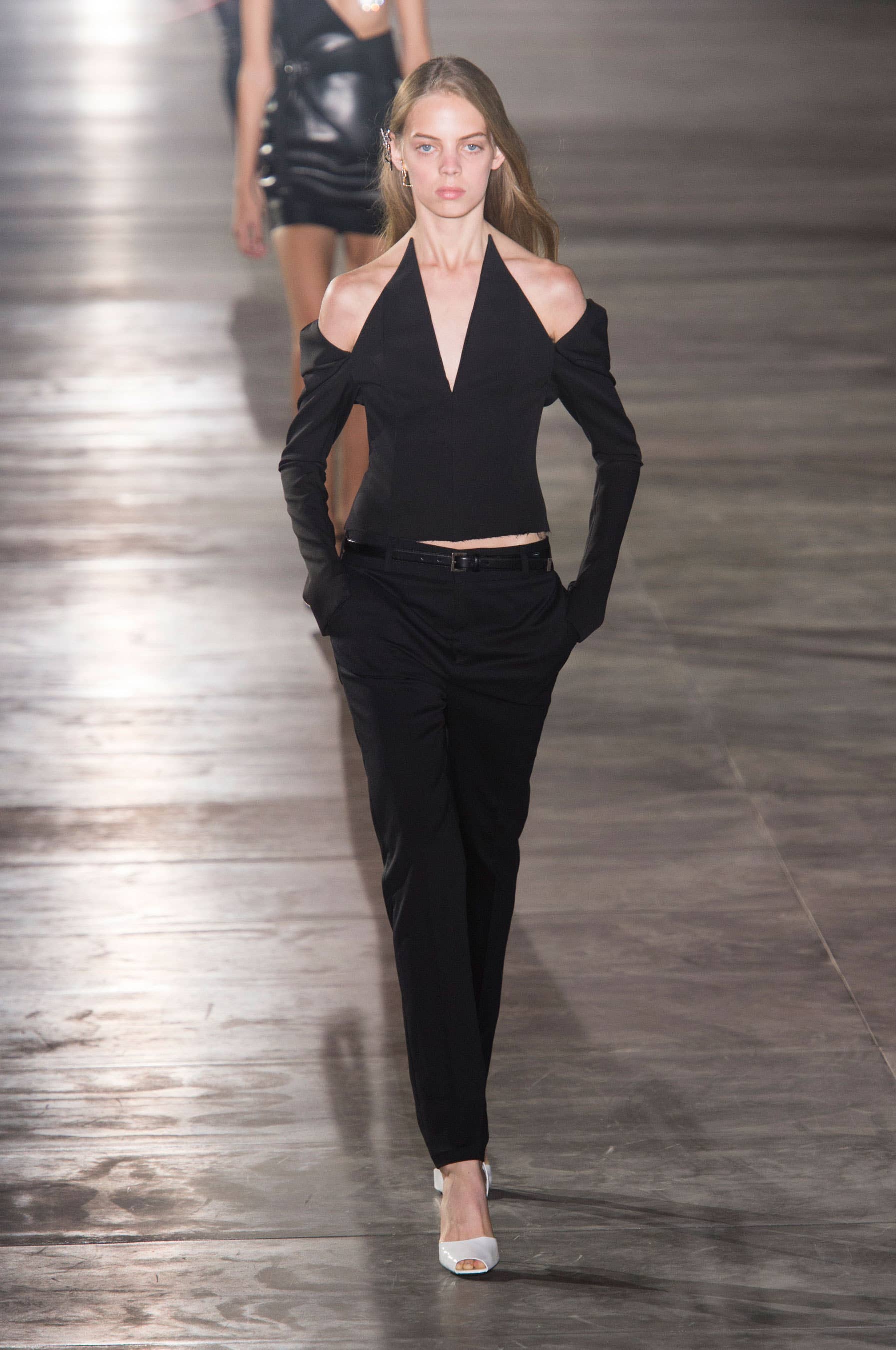 Anthony Vaccarello Did Not Stray Far from His Signature Sexpot