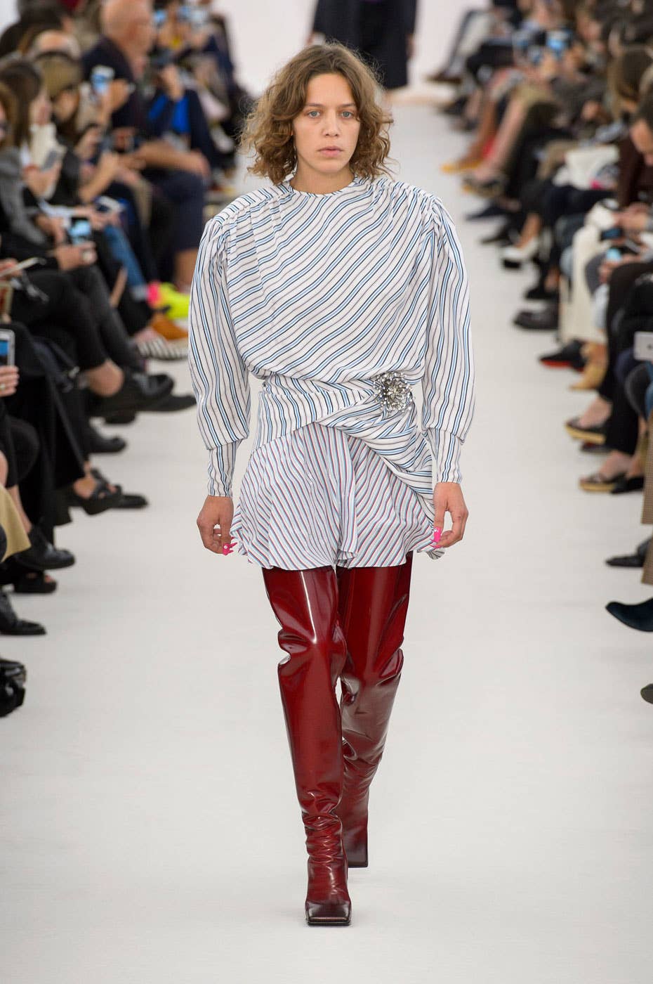 Demna Gvasalia Does Couture Spandex for Balenciaga Spring 2017