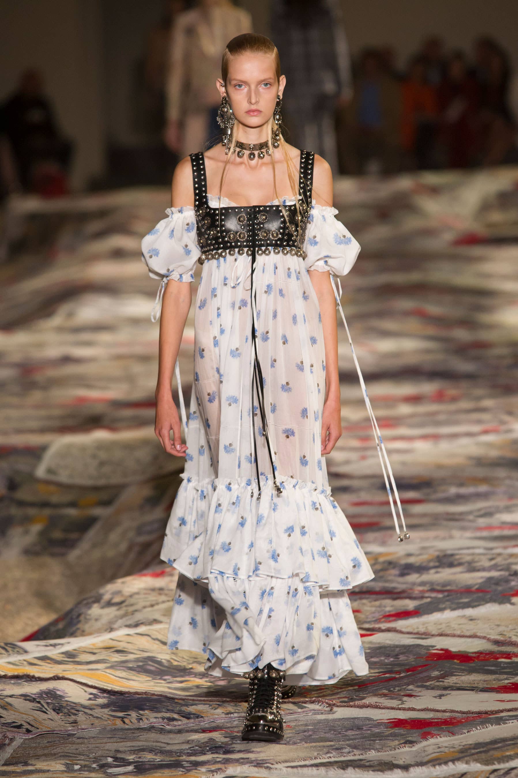 Sarah Burton Infuses Shetland Traditions With Punk Details for