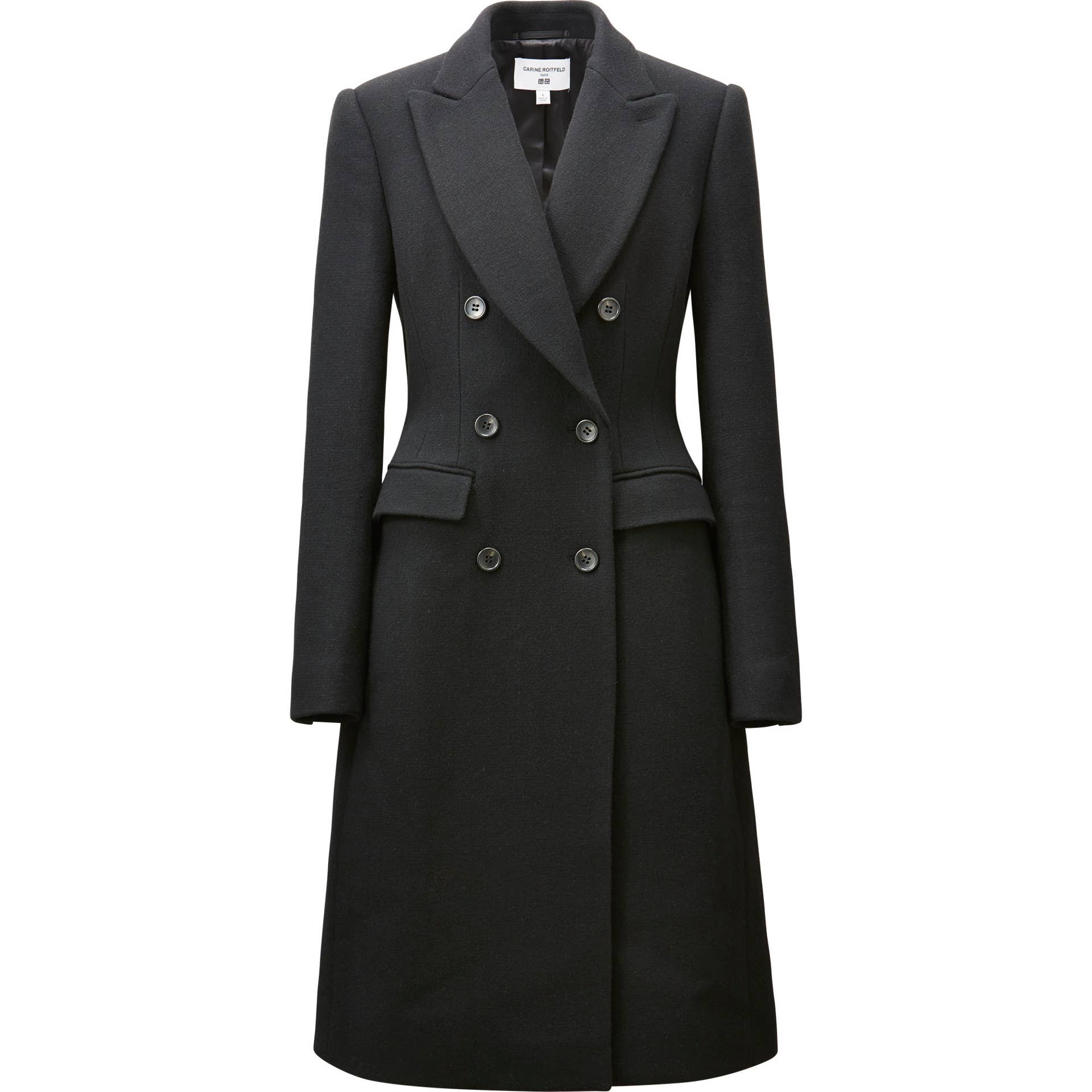 UNIQLO ユニクロ CARINE ROITFELD ウールブレンドコート＋ ユニクロの新コレクション「カリーヌ・ロワトフェルド」- 15年10/30