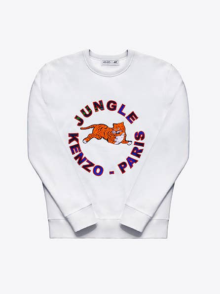 KENZO H&M コラボ スウェット Kenzo x H&M Teases Campaign Starring Chance the Rapper, Iman and