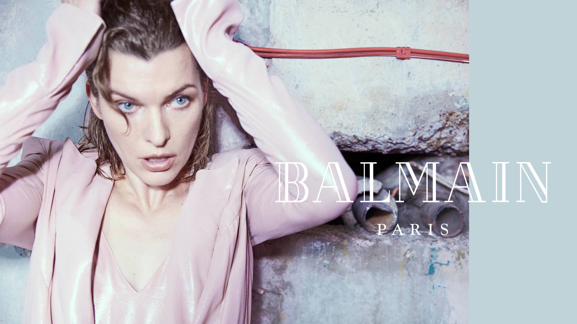 Balmain's Stark Fall 2018 Campaign Trades 'The Matrix' Inspiration