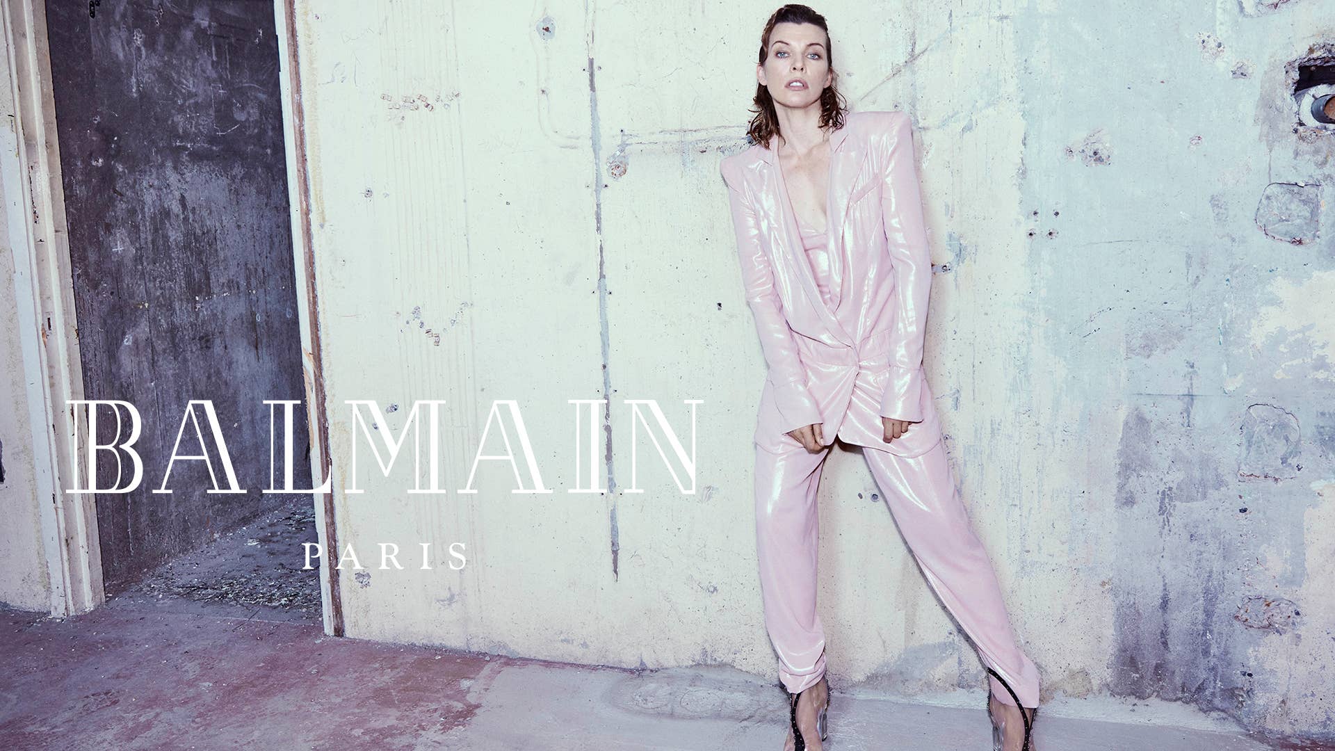 Balmain's Stark Fall 2018 Campaign Trades 'The Matrix' Inspiration