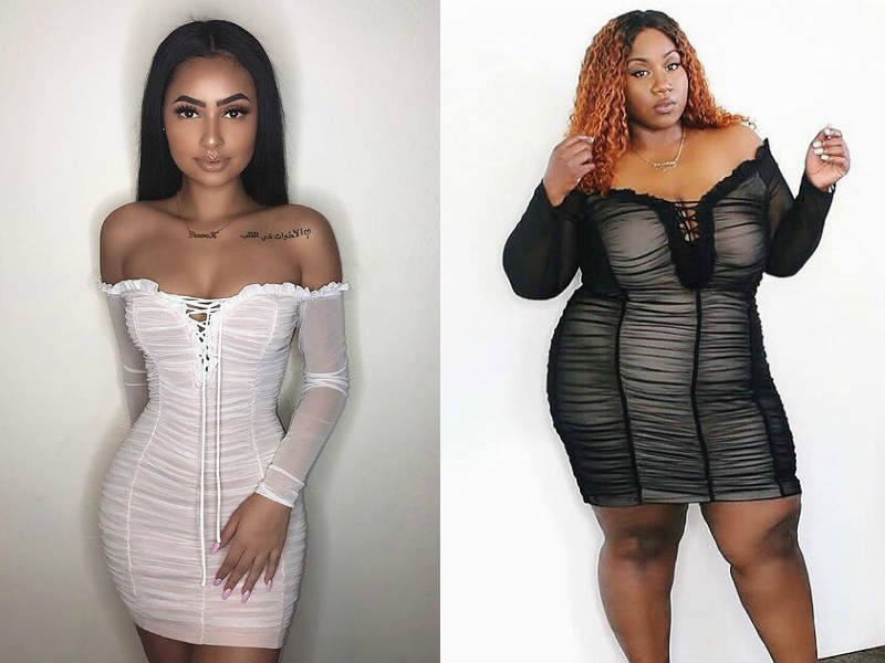 black blazer dress fashion nova Skittles Halter Dress – Body by LaRen main image 0
