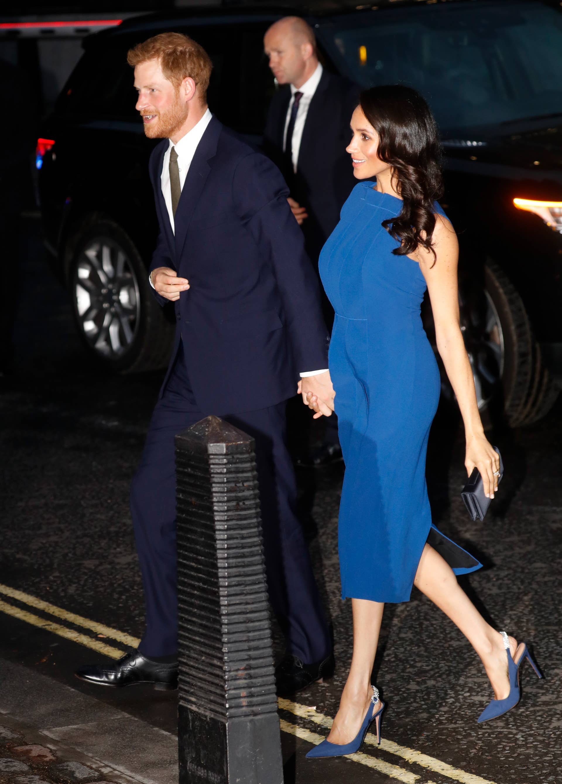 Meghan Markle Wore a Thing: Blue Jason Wu Dress Edition - Fashionista