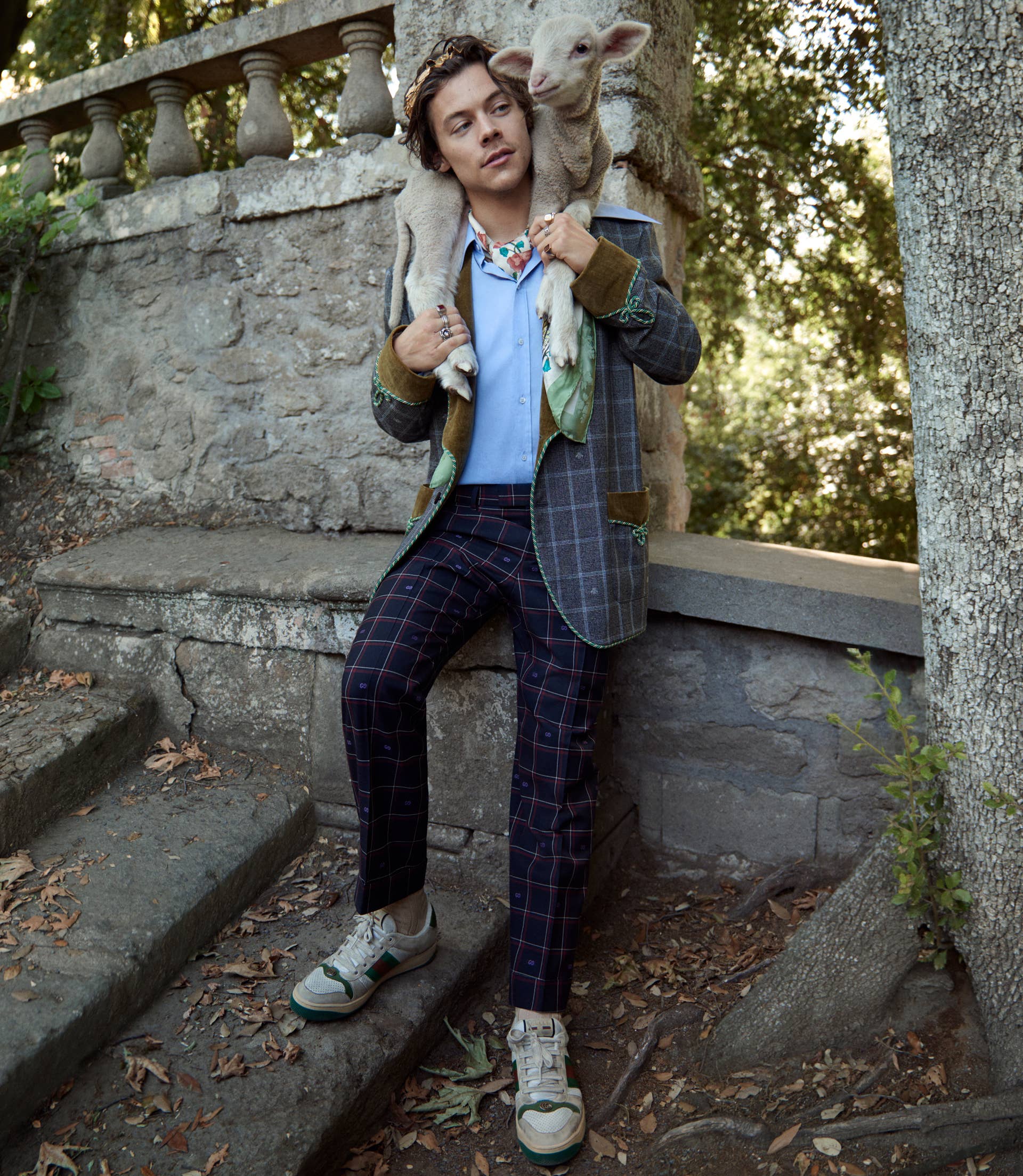Just Wondering, Is Gucci Trying to Kill Us With This New Harry Styles  Campaign? - Fashionista