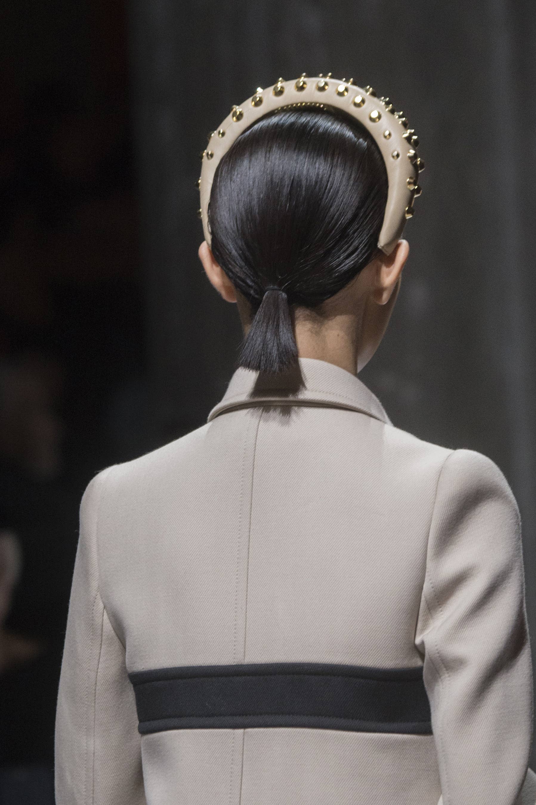 Prada braided headband, hairband - rare, runway Prada Fall 2020 Beauty: A New Type of Headband Is Born main image 2