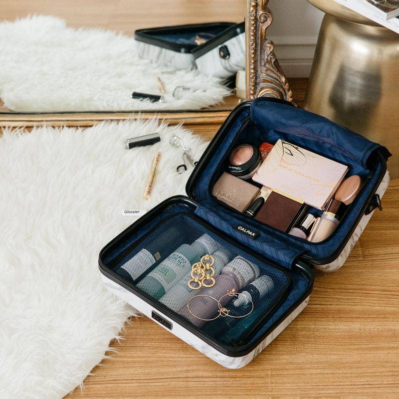 best travel makeup bags 2018 Seville 3-PC Bag, Mauve Impressions Vanity Seville 3 PC Travel Makeup Bag Set is designed to elevate your beauty organization with a perfect balance of luxury The Ultimate Travel Makeup Bag