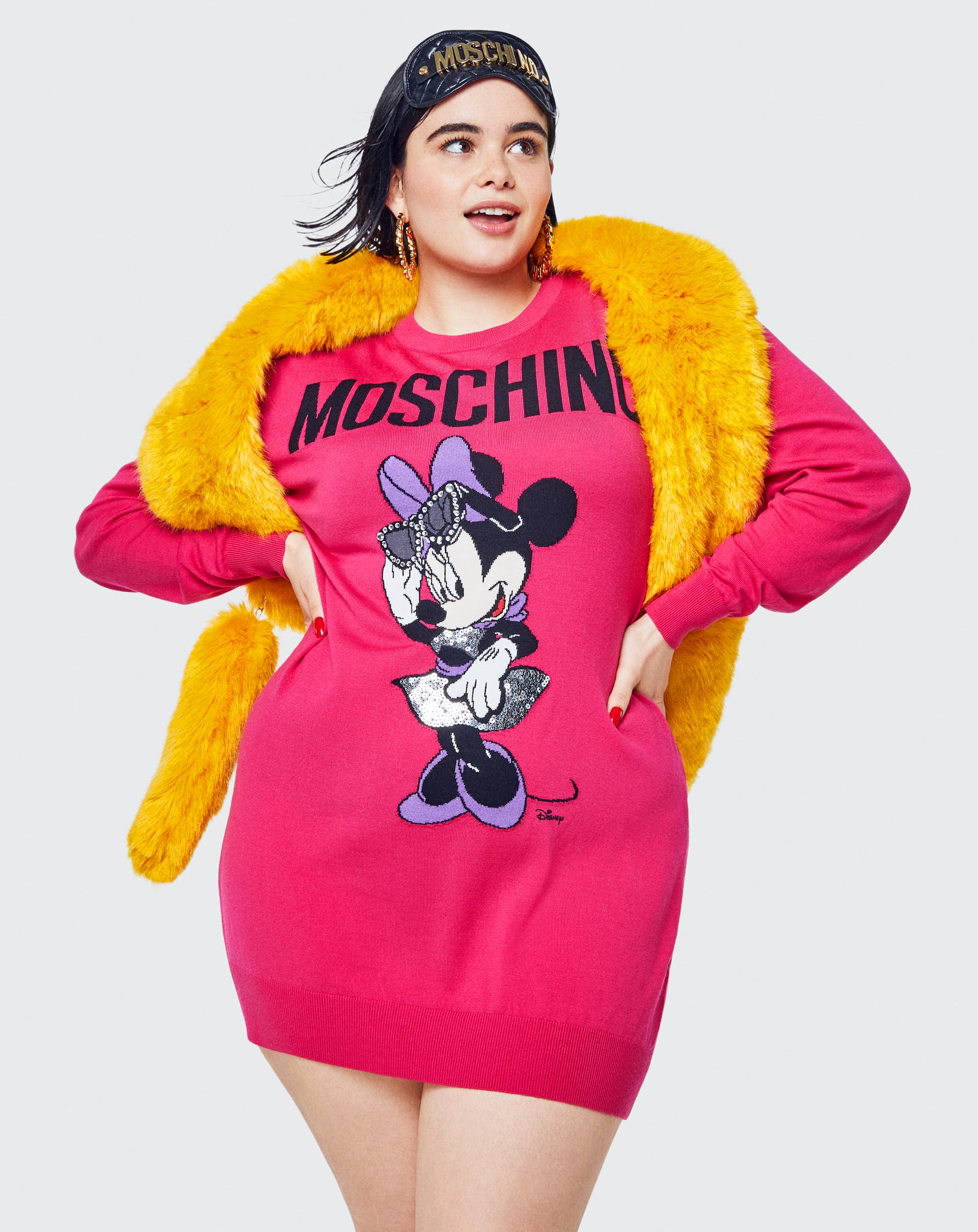 H&amp;M x moschino x Disney ロングパーカー H&M Moschino Disney Collection L Large Hooded Hoodie White | eBay