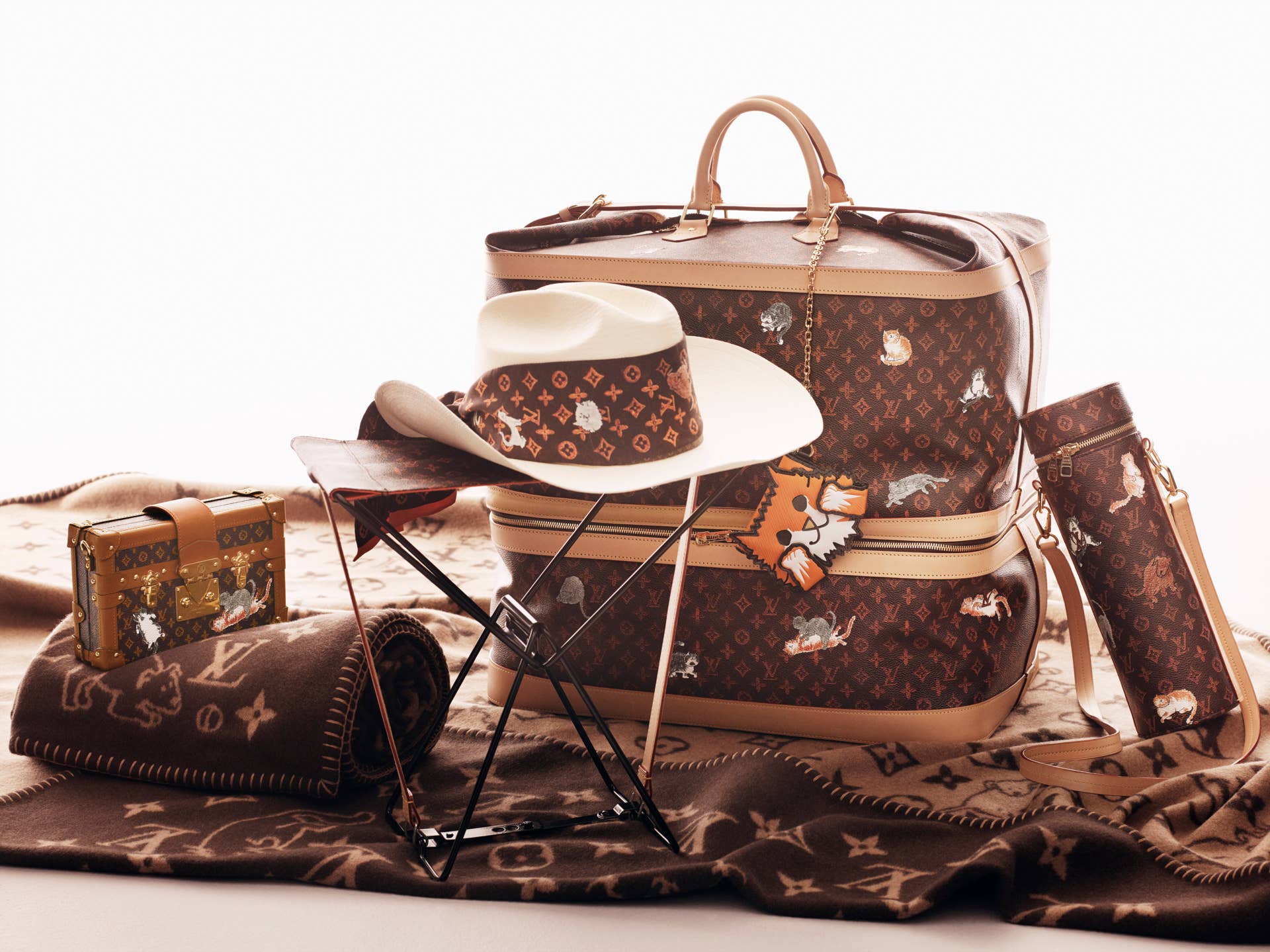 See Every Item From the Cat-Covered Louis Vuitton X Grace