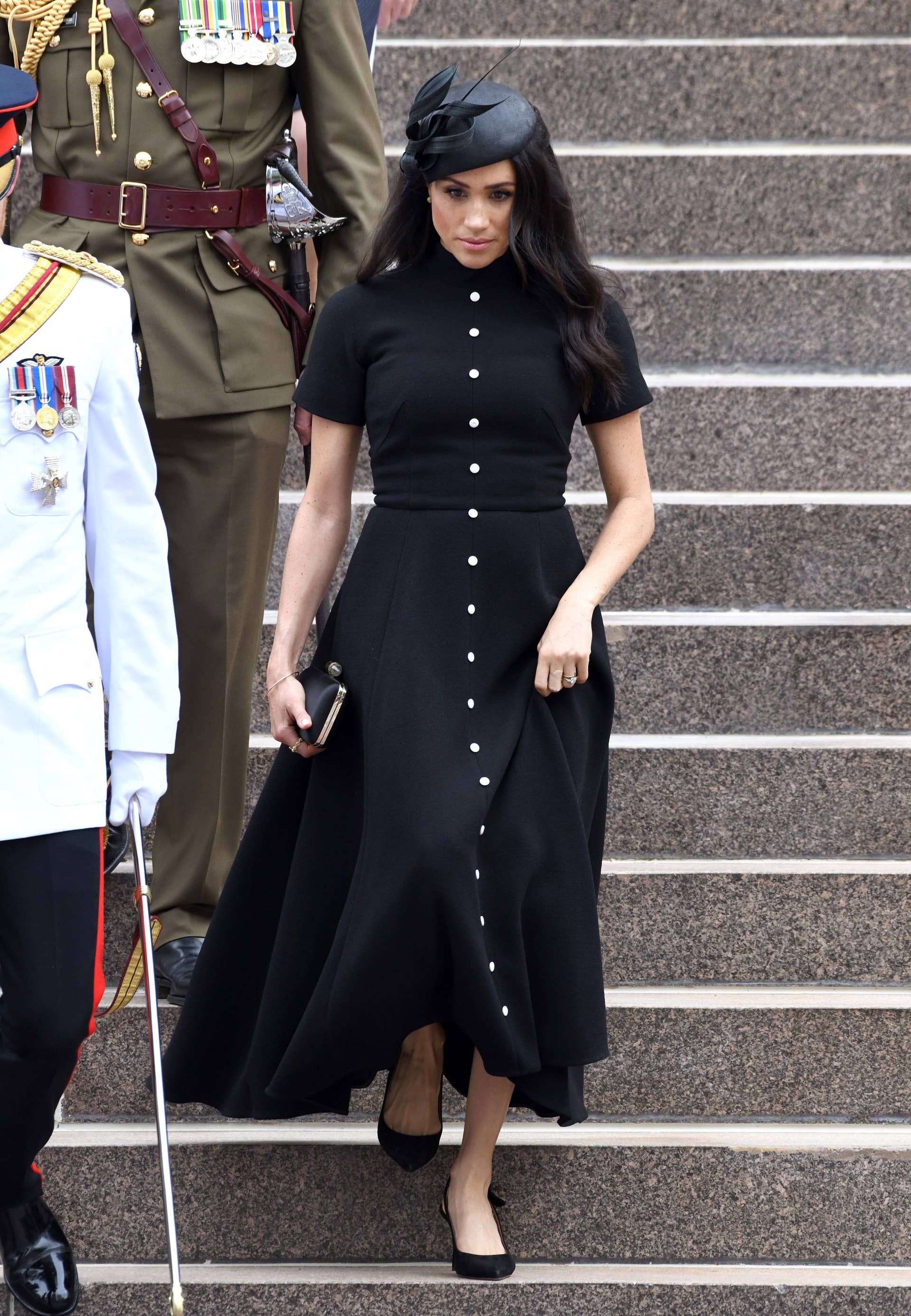 Meghan Markle Wore a Thing: Bespoke Emilia Wickstead Dress in Australia Edition - Fashionista Meghan Markle Wore a Thing: Bespoke Emilia Wickstead Dress in Australia Edition - Fashionista