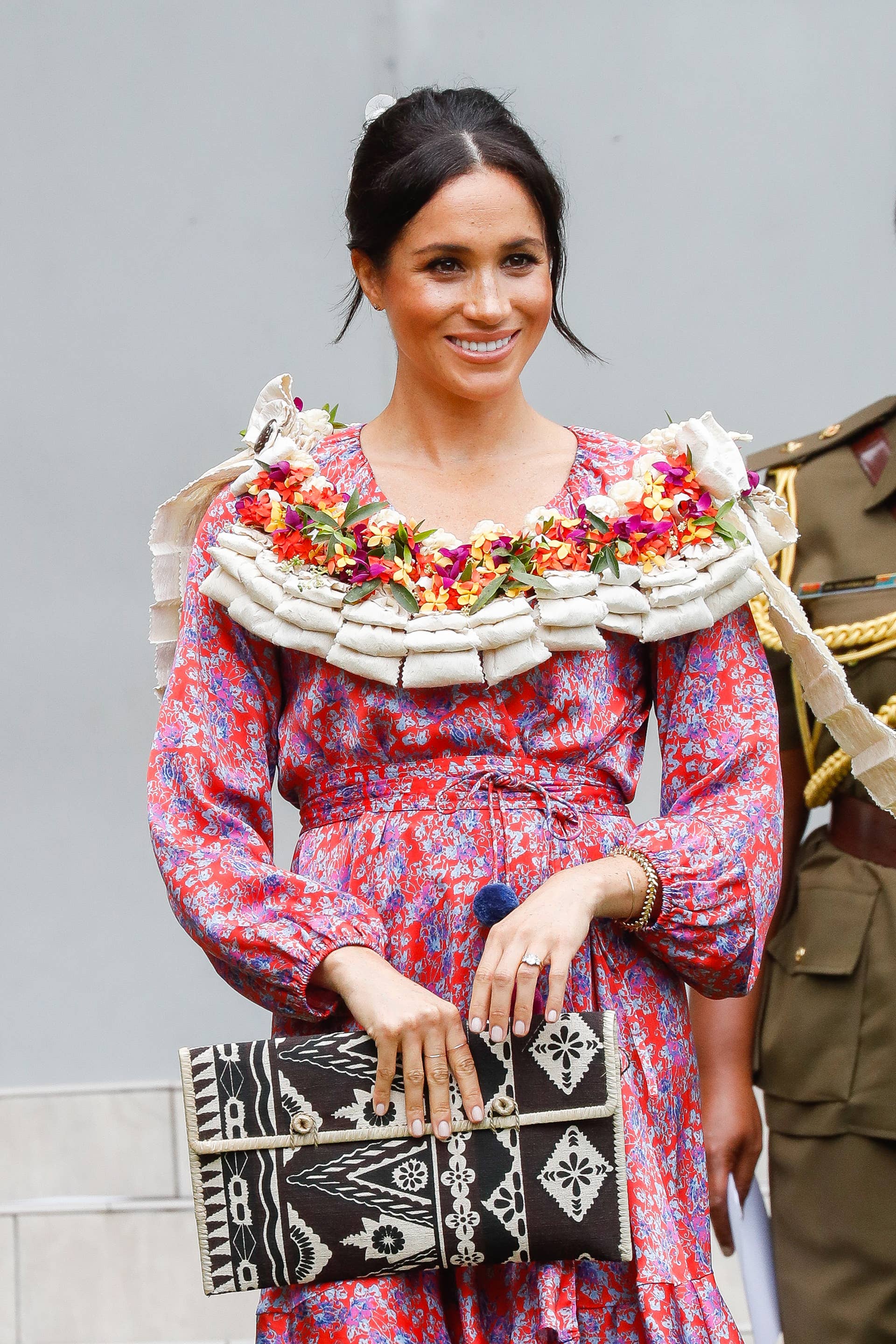 Meghan Markle Wore a Thing: Figue Dress in Fiji Edition - Fashionista