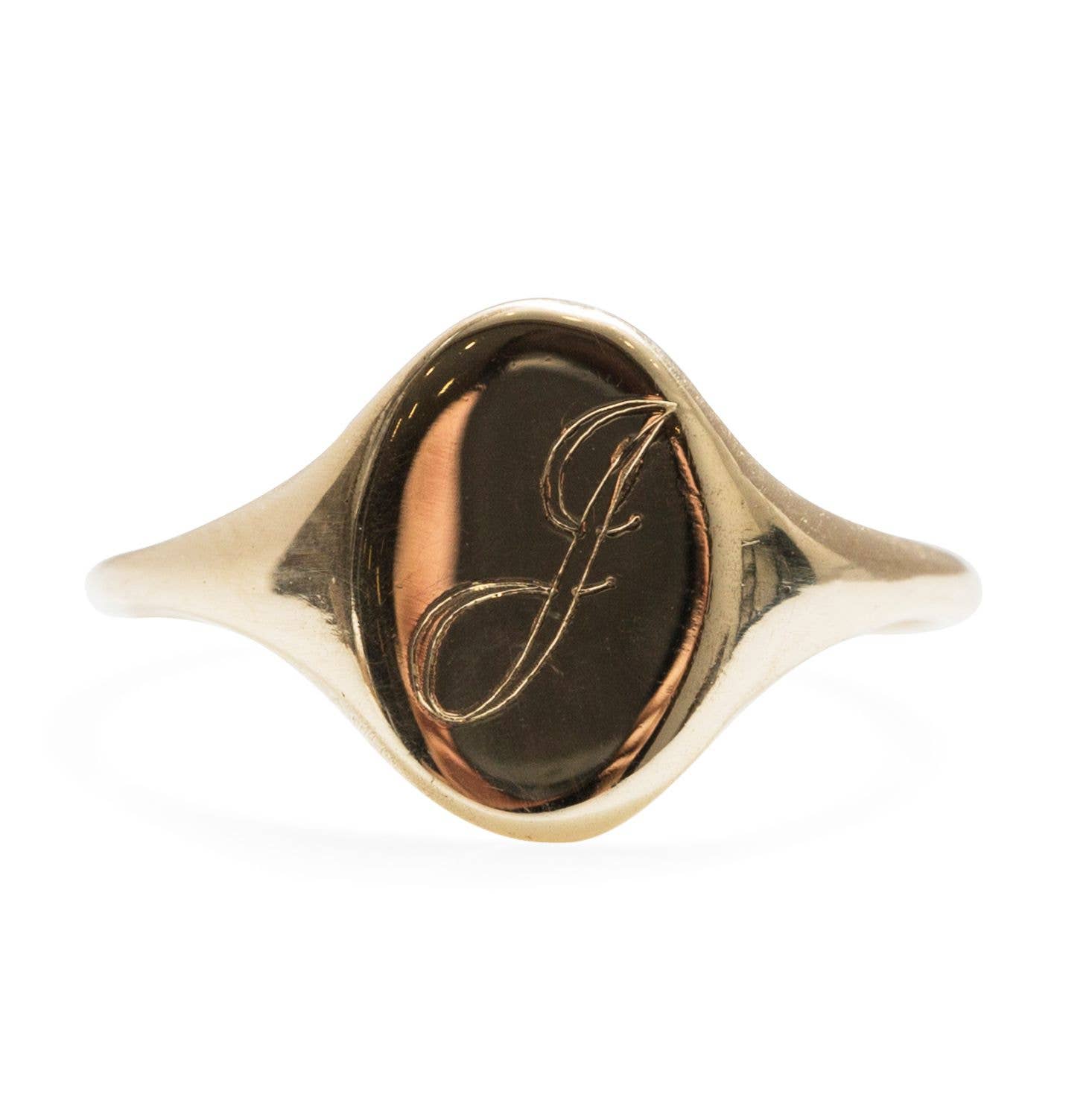 Signet Rings Gallery 16 Signet Rings to Show Those Dainty Ring Stacks Who's Boss - Fashionista
