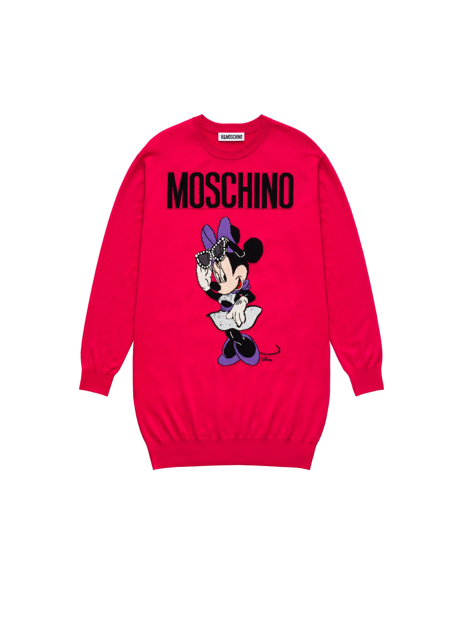 h&amp;m moschino アップリケスウェットシャツ MOSCHINO x H+M 'H&MOSCHINO' Designer Jeremy Scott T-Shirt w