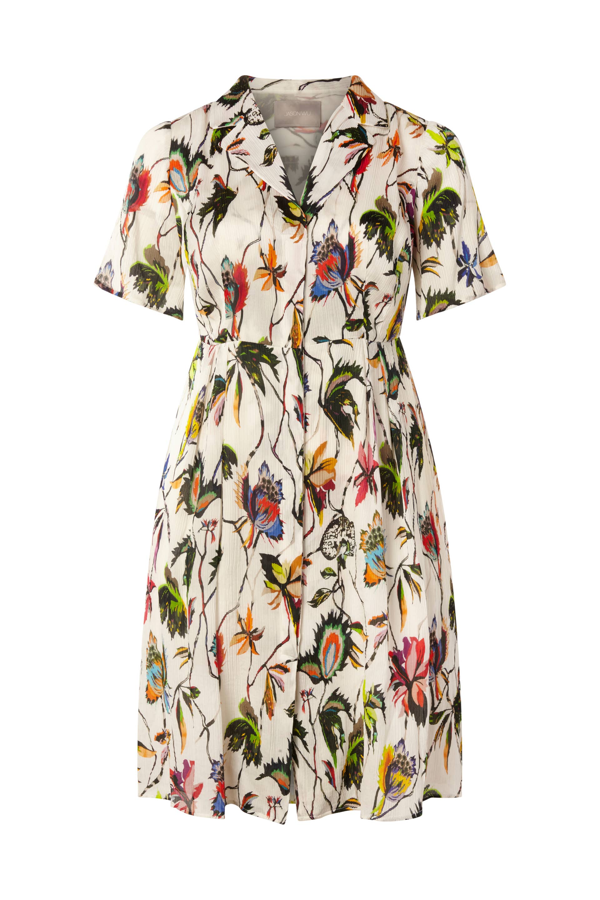 green emerald velvet dress Optical White Belt Detail Dress – Fashion World ZA main image 0