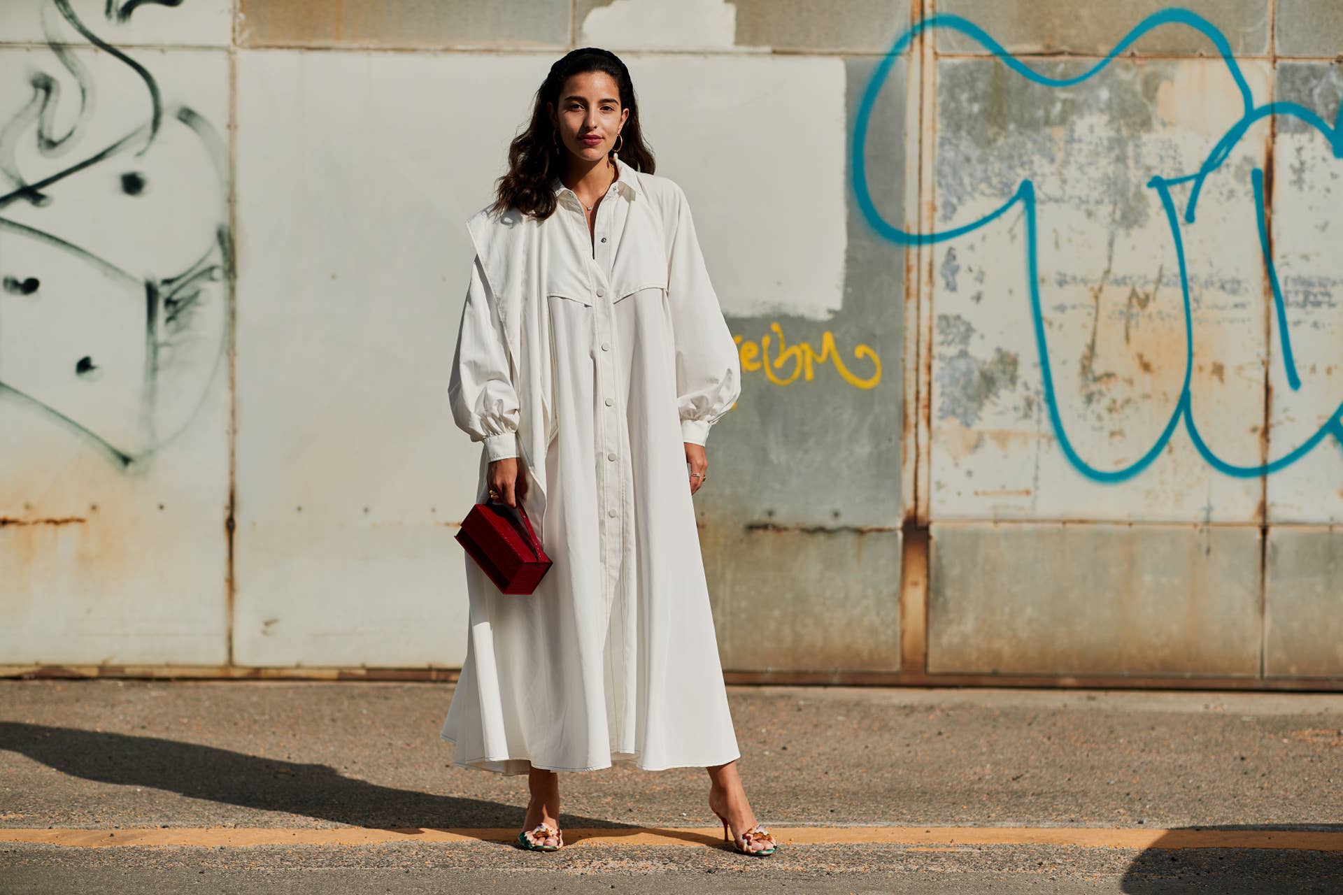 shirt dress fashion trend Cuffed Short Sleeve Belted Shirt Dress main image 1