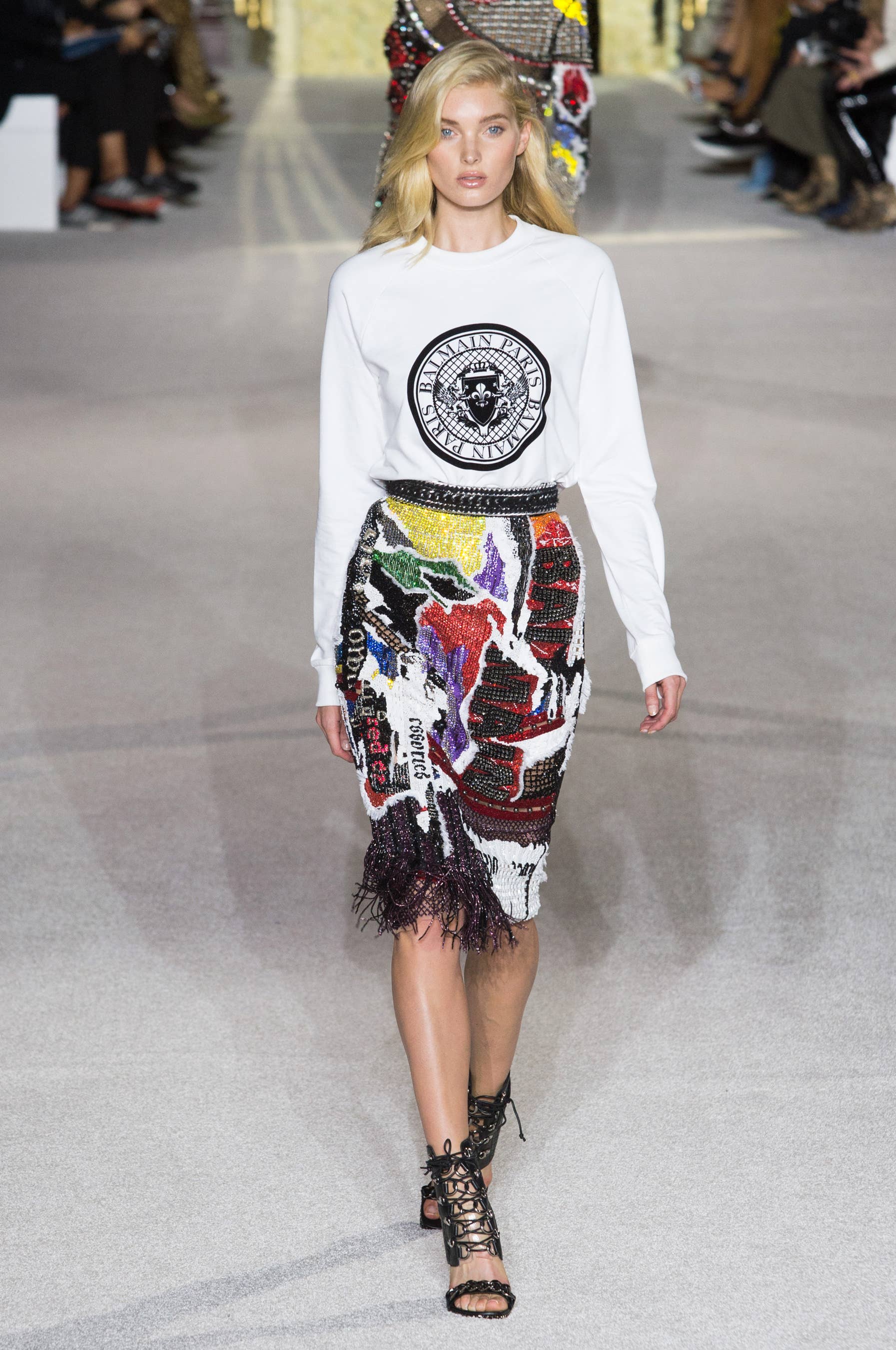 Olivier Rousteing Does His Version of Refinement for Balmain