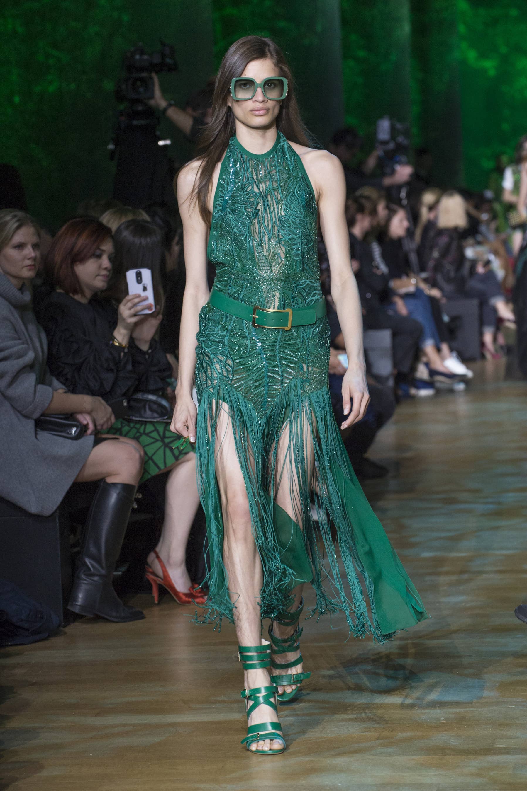 Elie Saab's Amazon-Inspired Spring 2018 Collection Is a Bit Too Glam for  the Jungle - Fashionista