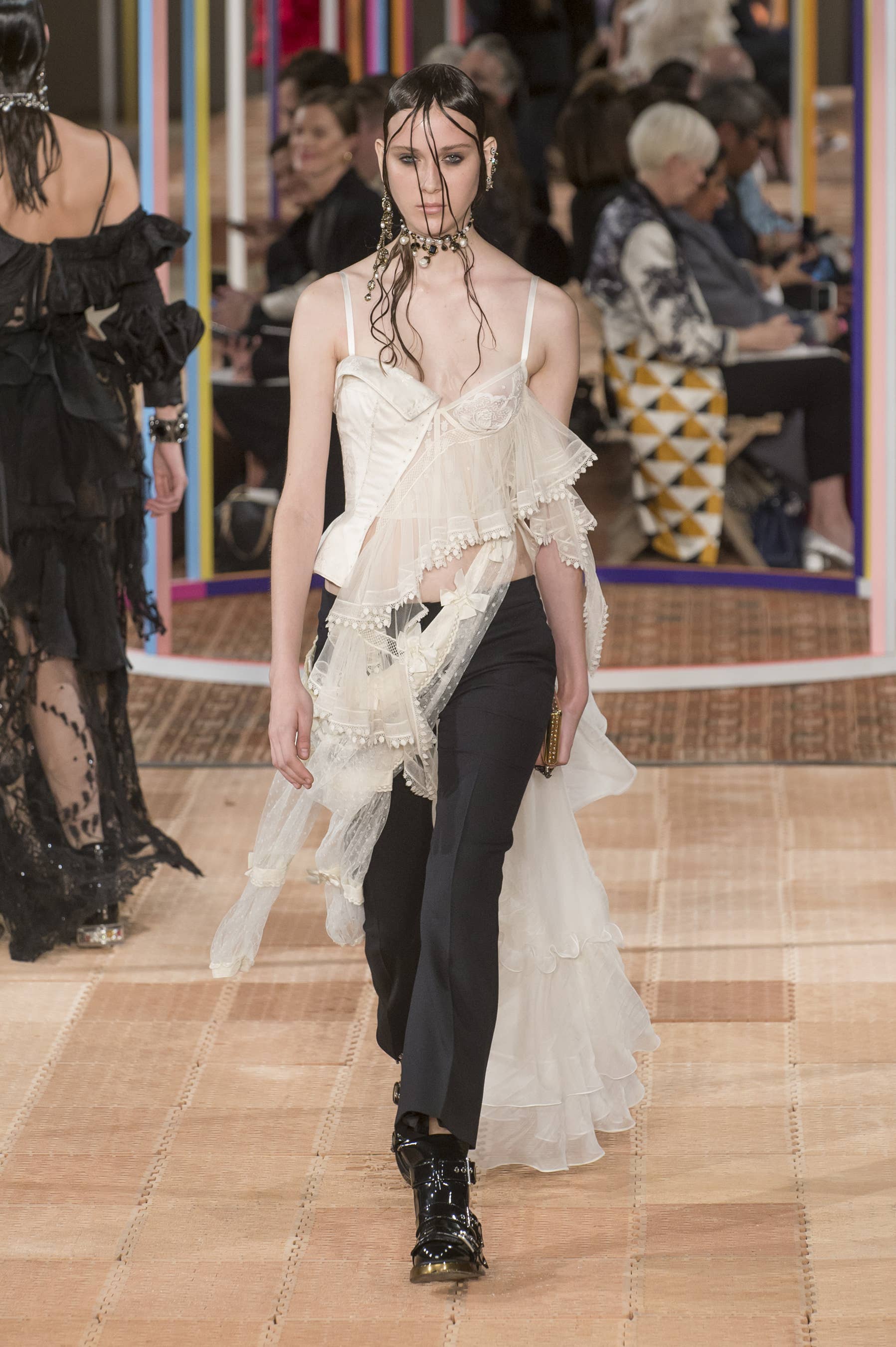 See Every Look From Alexander McQueen's Spring 2018 Collection