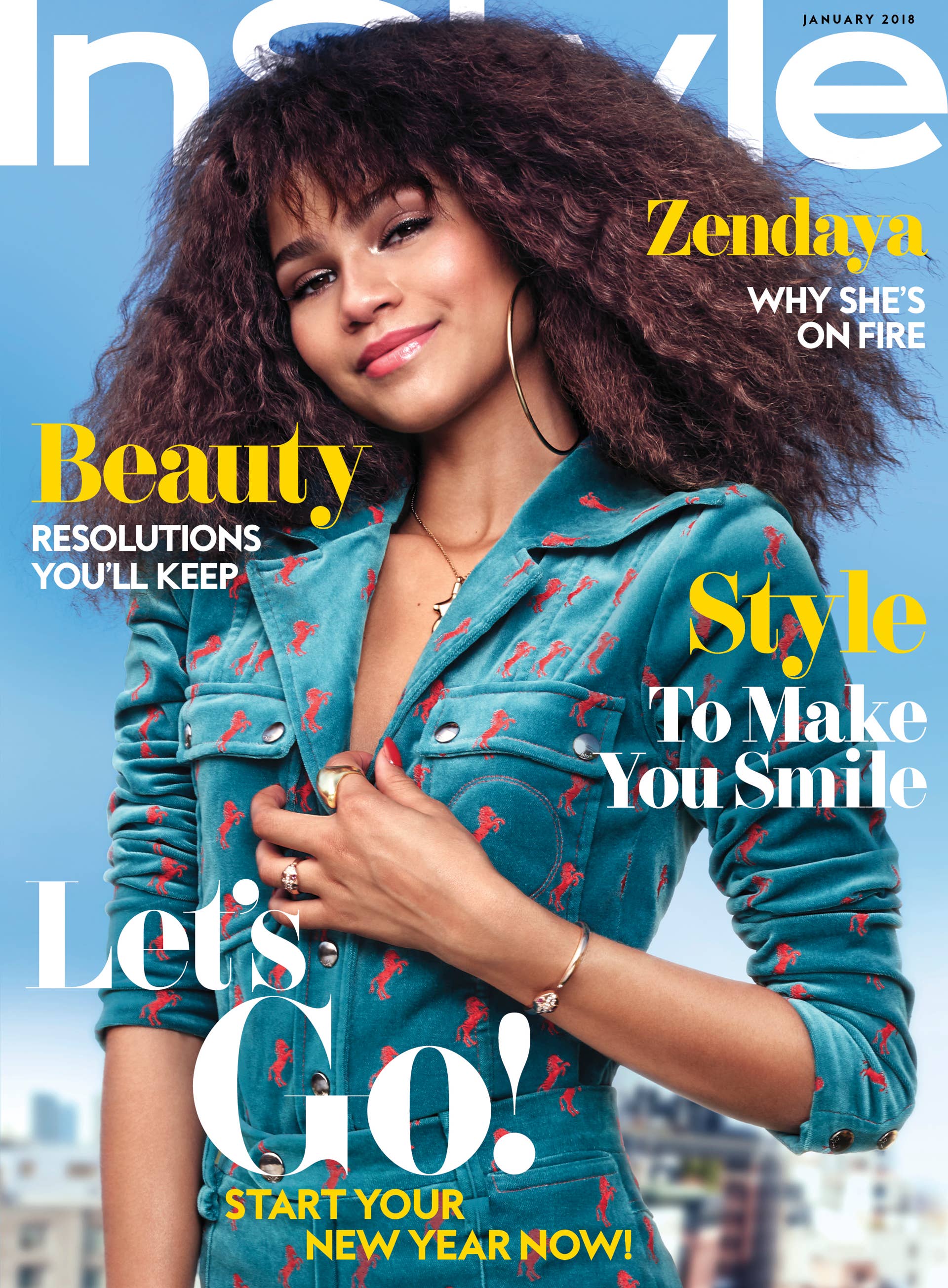 Must Read: Zendaya Covers January Issue of 'InStyle,' Reebok To