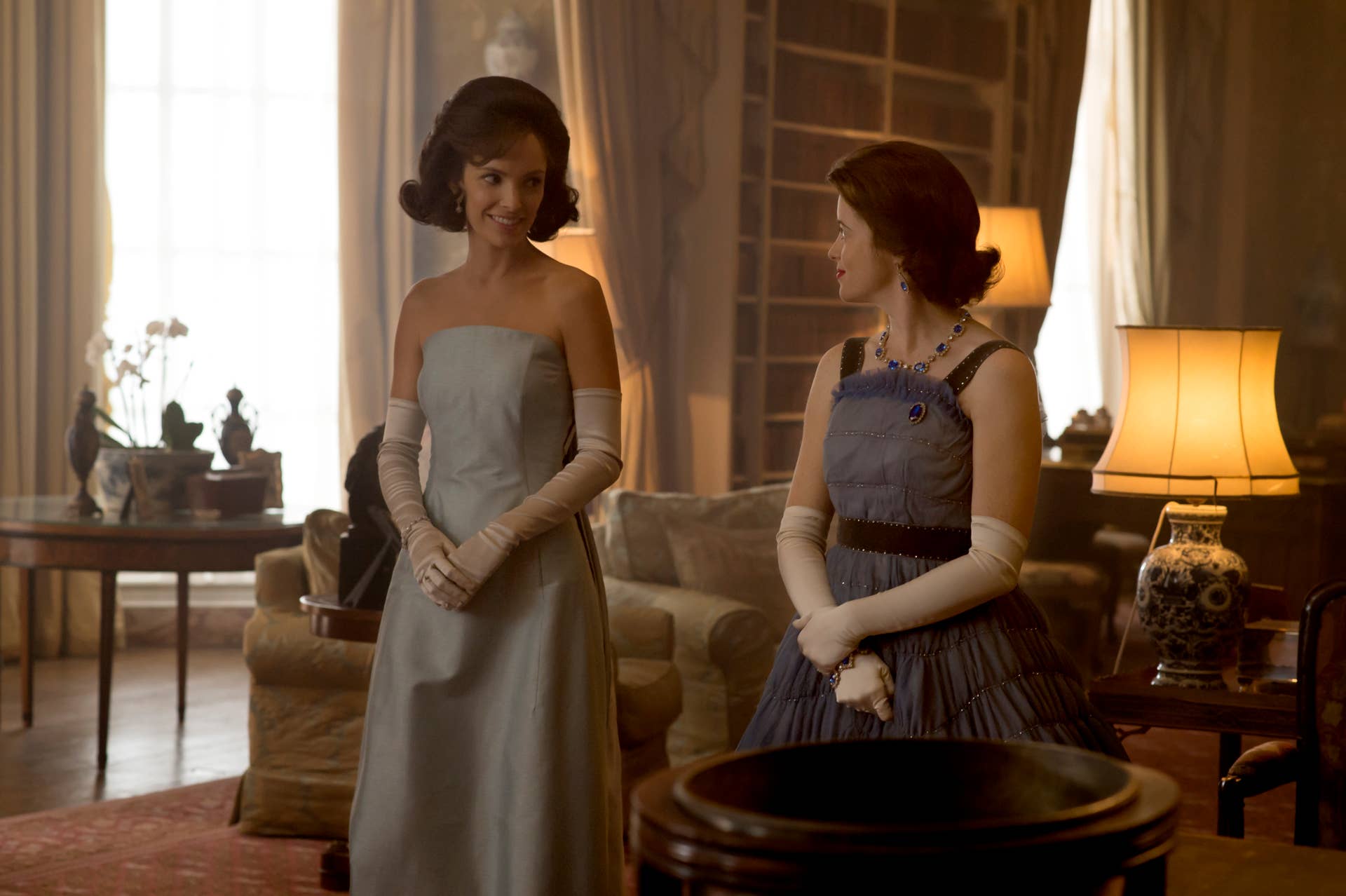 princess polly baby blue dress Gorgeous Photos of a Young Jackie Kennedy main image 0