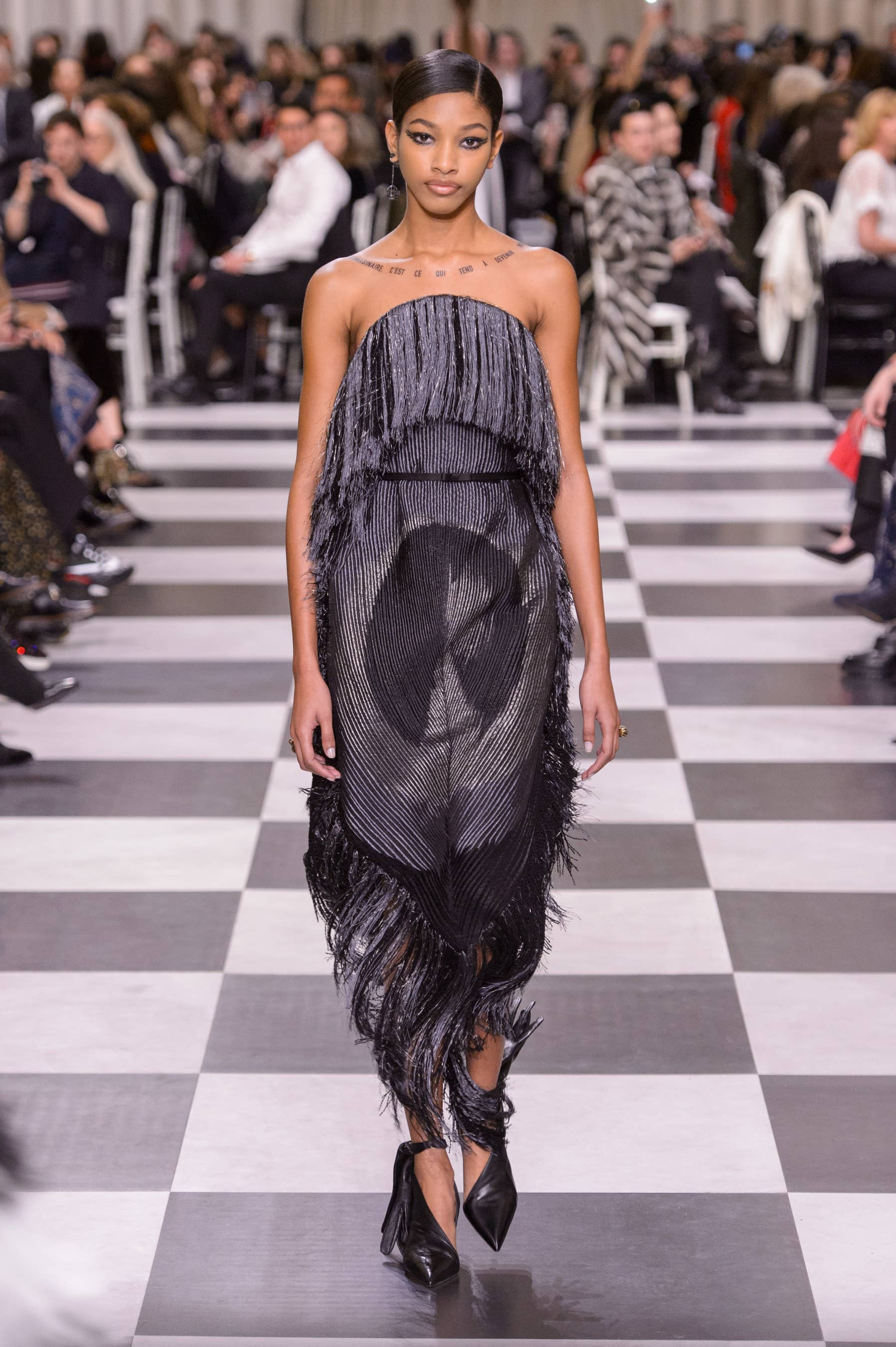 Dior's Spring 2018 Couture Collection Was a Mod Tribute to Black