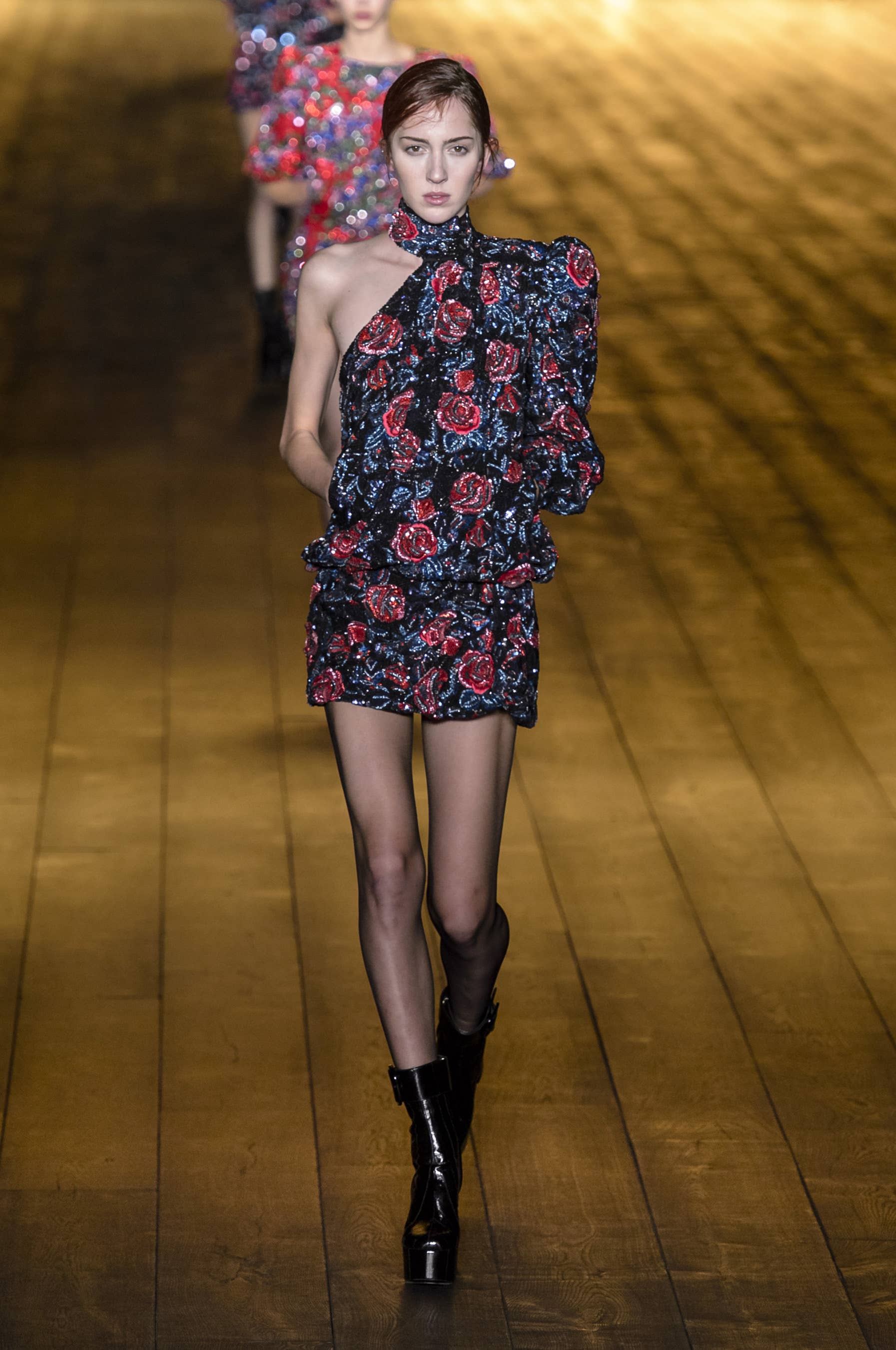 Saint Laurent Does Moody, Sexy Rock 'n' Roll for Fall 2018 - Fashionista