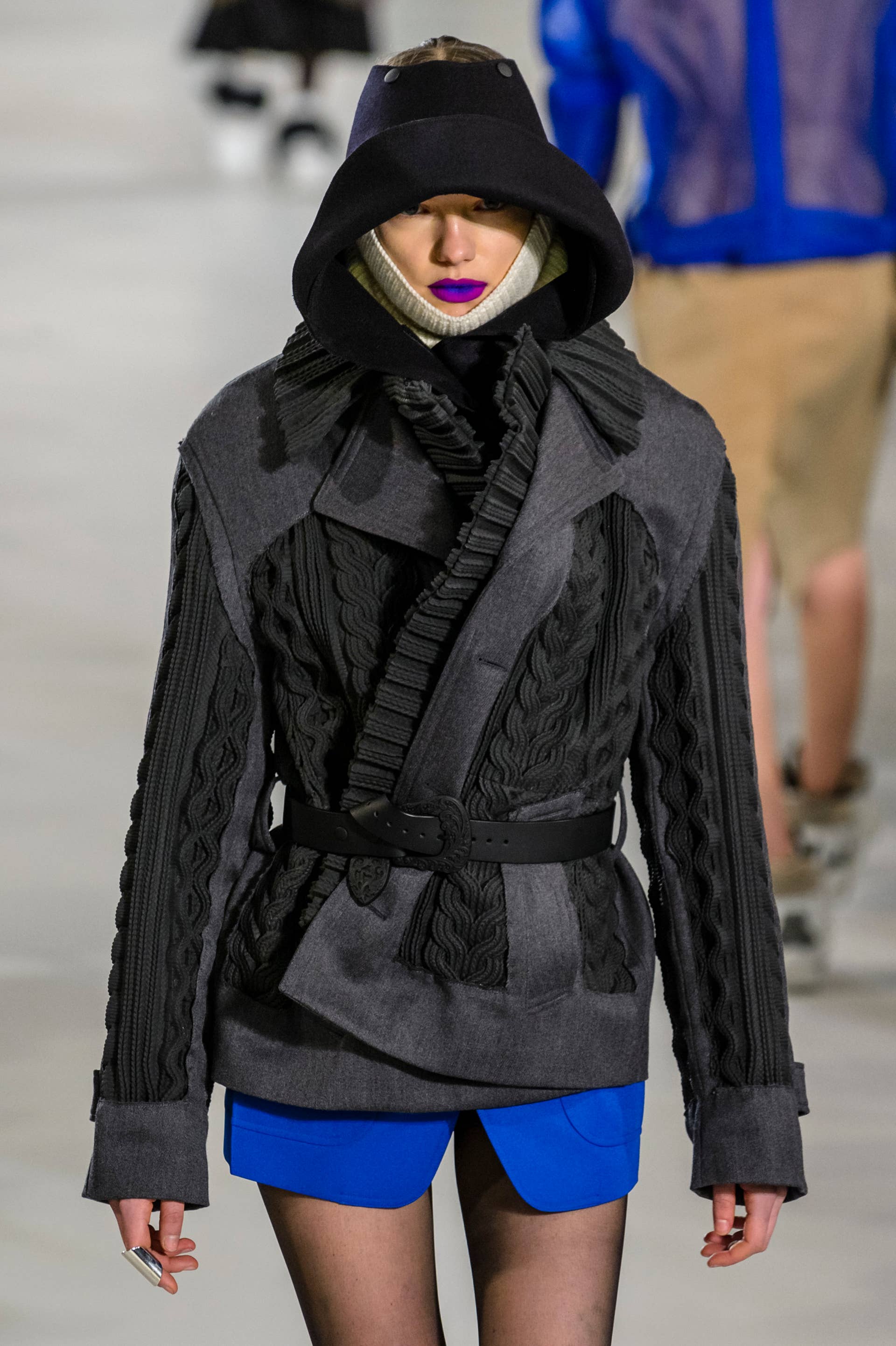 Pat McGrath Created Glittery Oil-Slick Lips for the Maison
