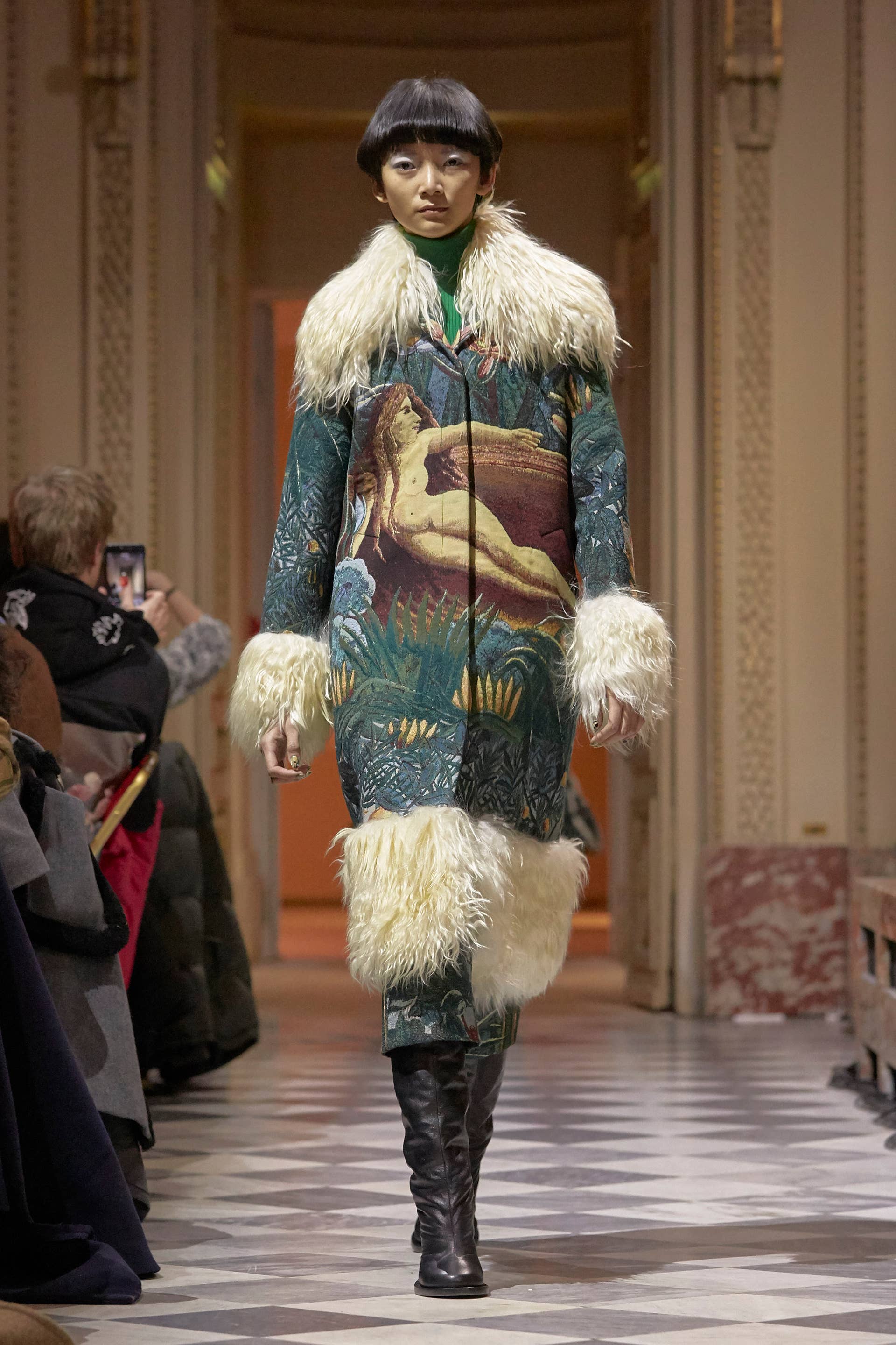 At Kenzo, a Lush Celebration of Art, Knits and a Lot of Weird Fun At Kenzo, a Lush Celebration of Art, Knits and a Lot of Weird Fun