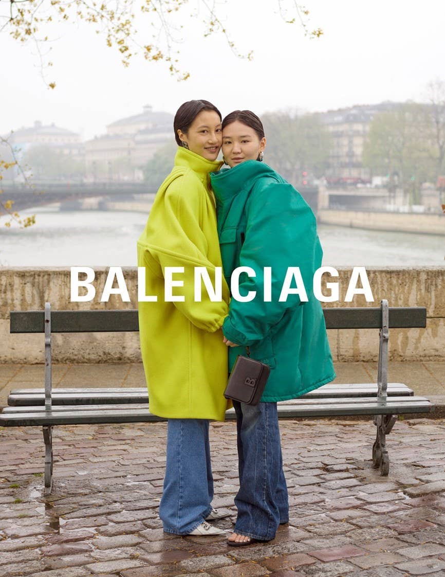 Balenciaga's Fall 2019 Campaign Features Real-Life Loved-Up