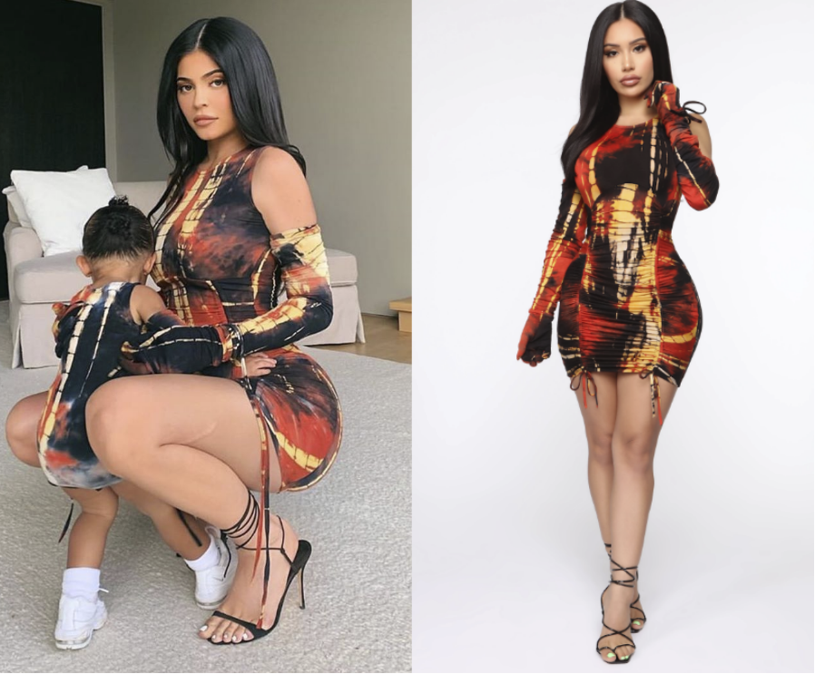 slim fit dress slacks Kylie Jenner Hot Pink Allover Feathers Short 22nd Birthday Dress main image 0