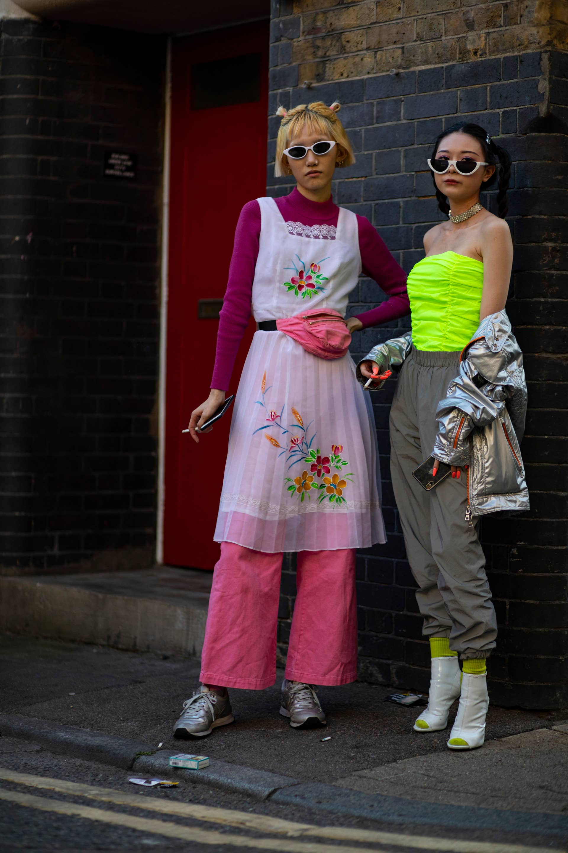 Showgoers Wore Sneakers With Their Dresses Over the Weekend at London  Fashion Week - Fashionista