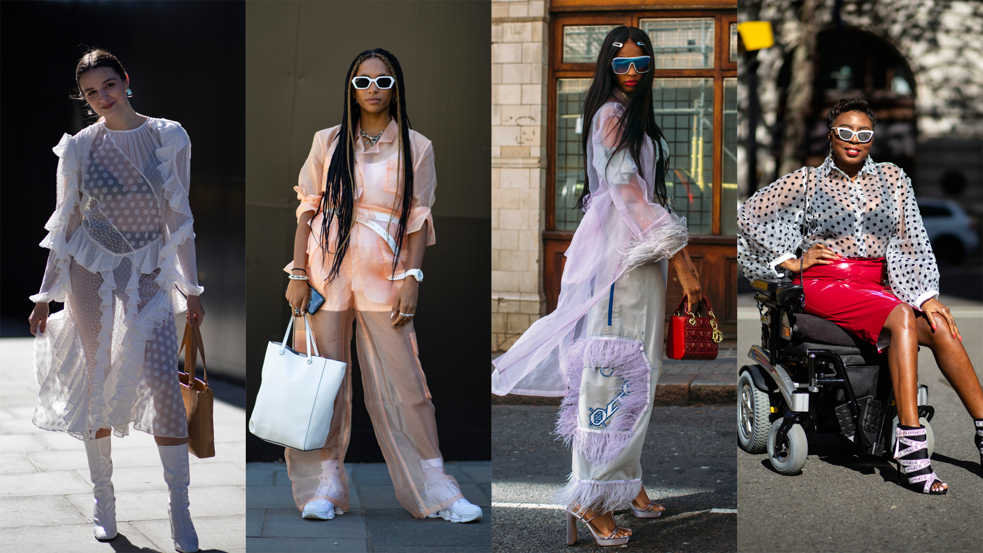 Sheer Garments Were a Street Style Hit on Day 5 of London Fashion Week ...