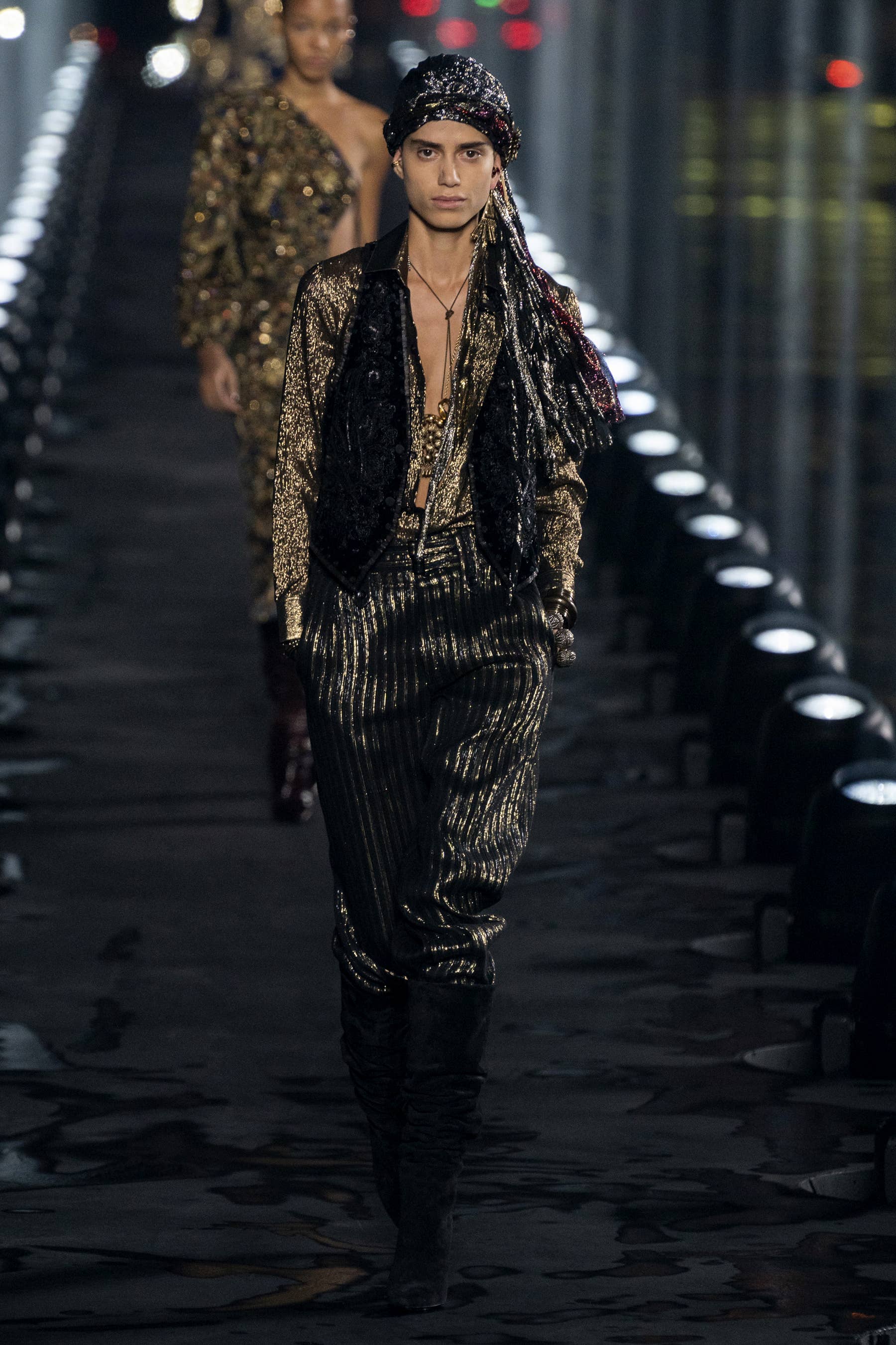 Saint Laurent Puts a Parisian Spin on Festival Style for Spring 