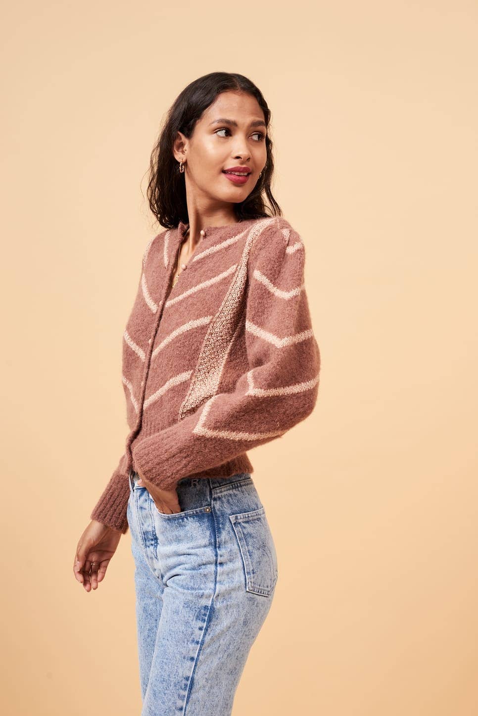 Dara Found the Perfect Winter Cardigan to Add to Her Knitwear