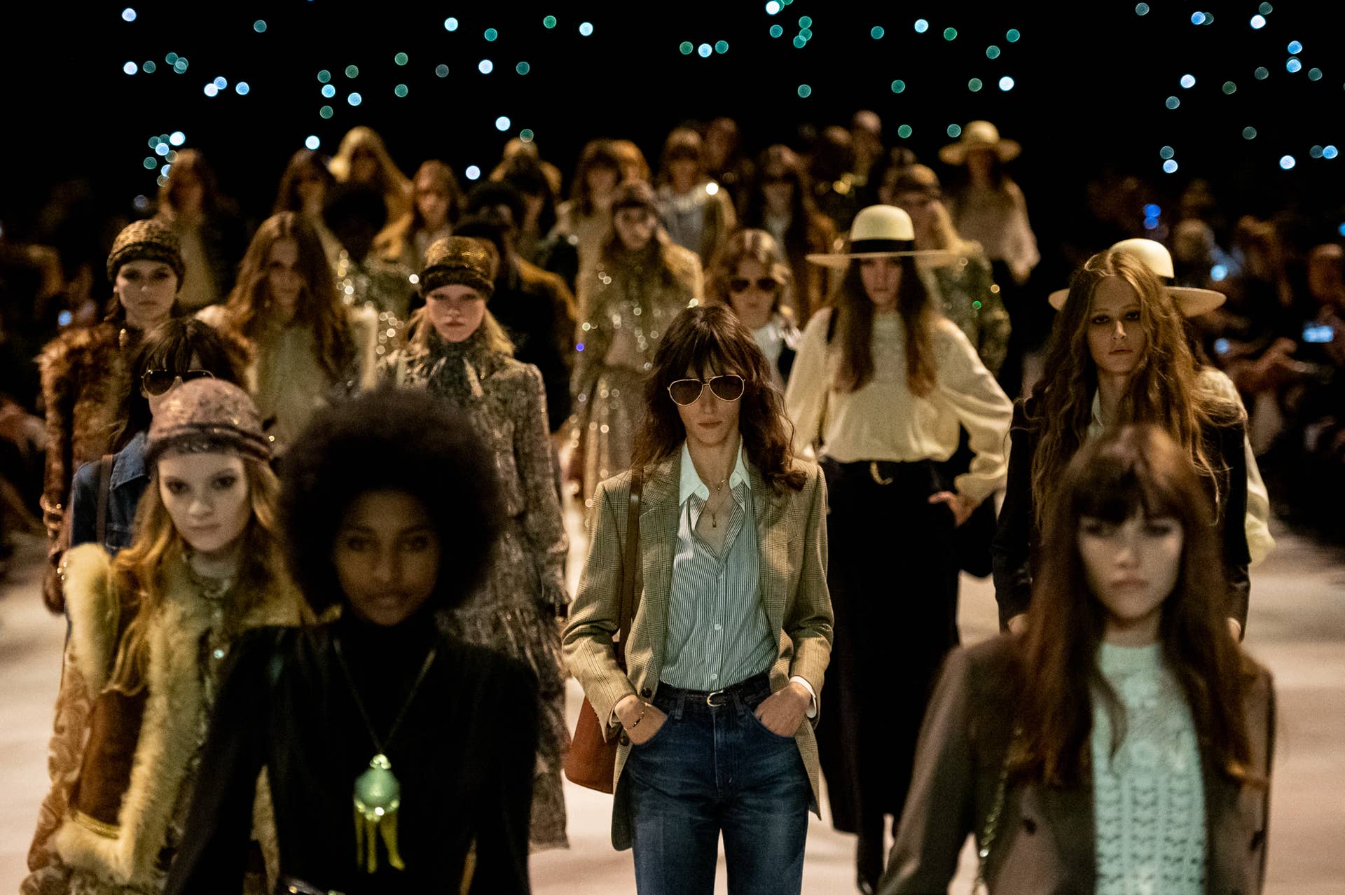 Hedi Slimane Mines the '70s for His Celine Spring 2020 Collection