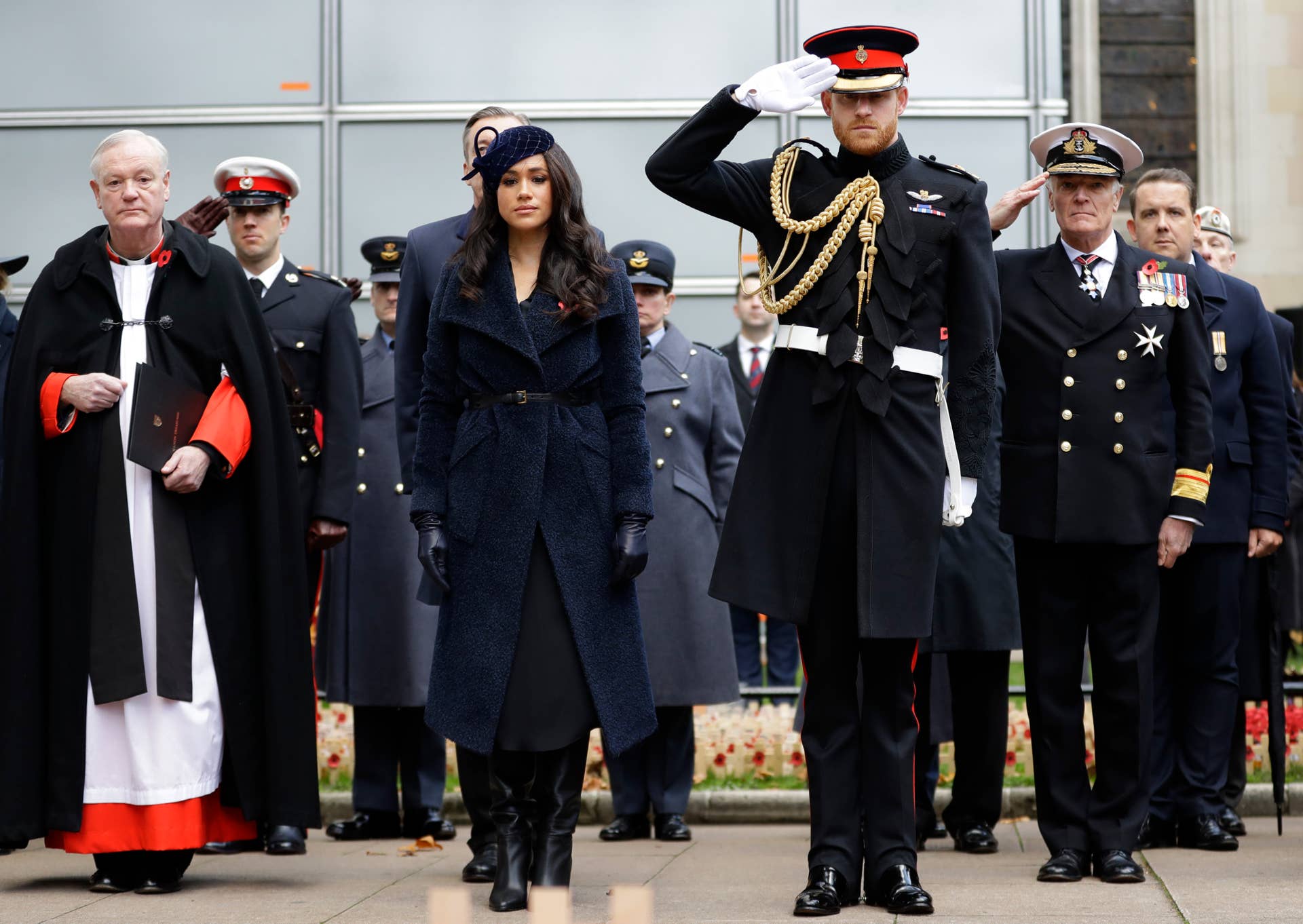 Meghan Markle Wore A Thing: Emilia Wickstead Cape Dress Edition -  Fashionista