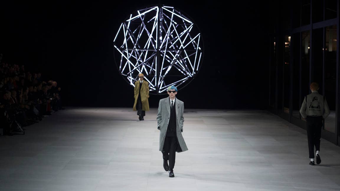 Hedi Slimane's First Men's Collection for Celine Is Exactly What