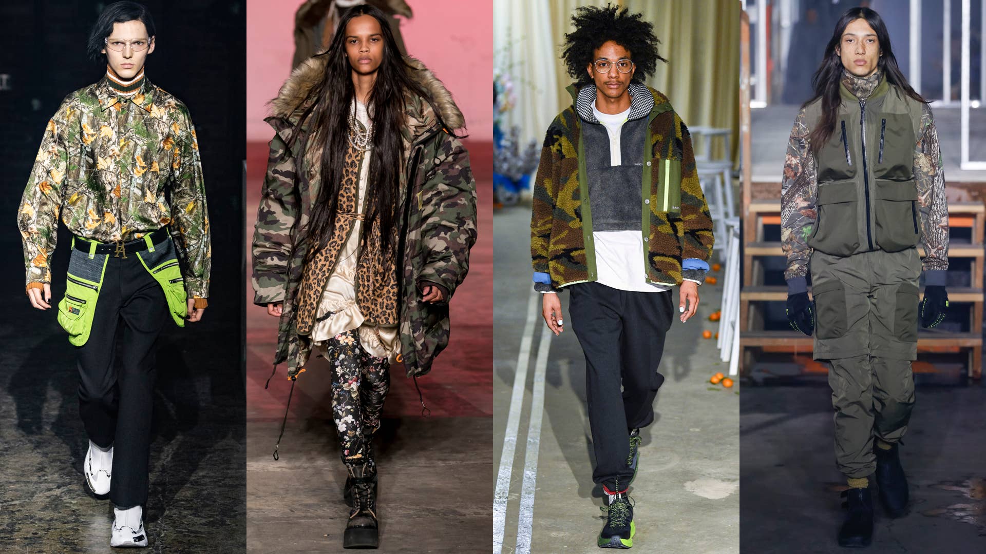 Camo Print Is Back For Good, According to the Fall 2019 Runways