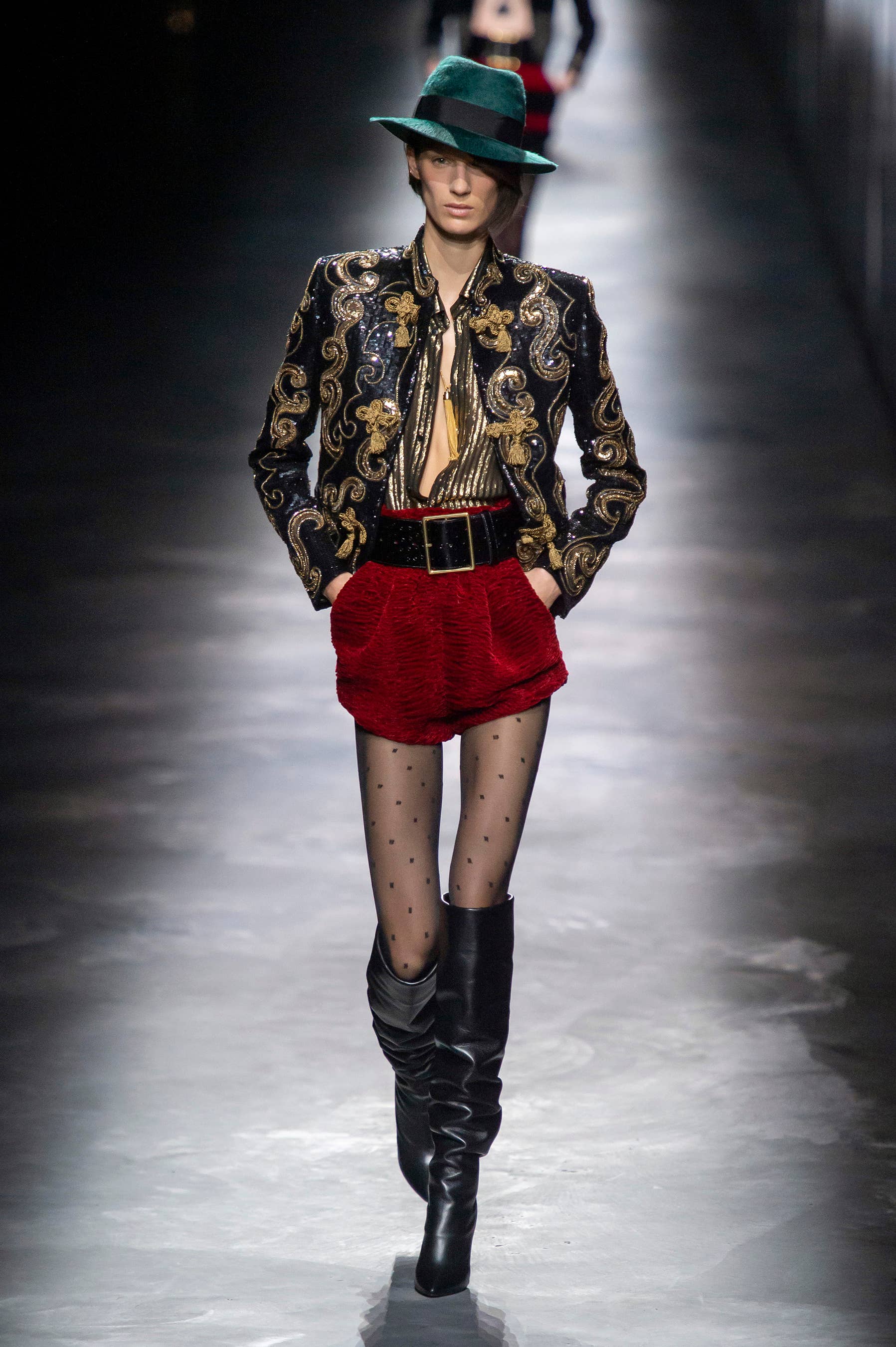Anthony Vaccarello Follows the '80s Trend to Its Dayglo Conclusion