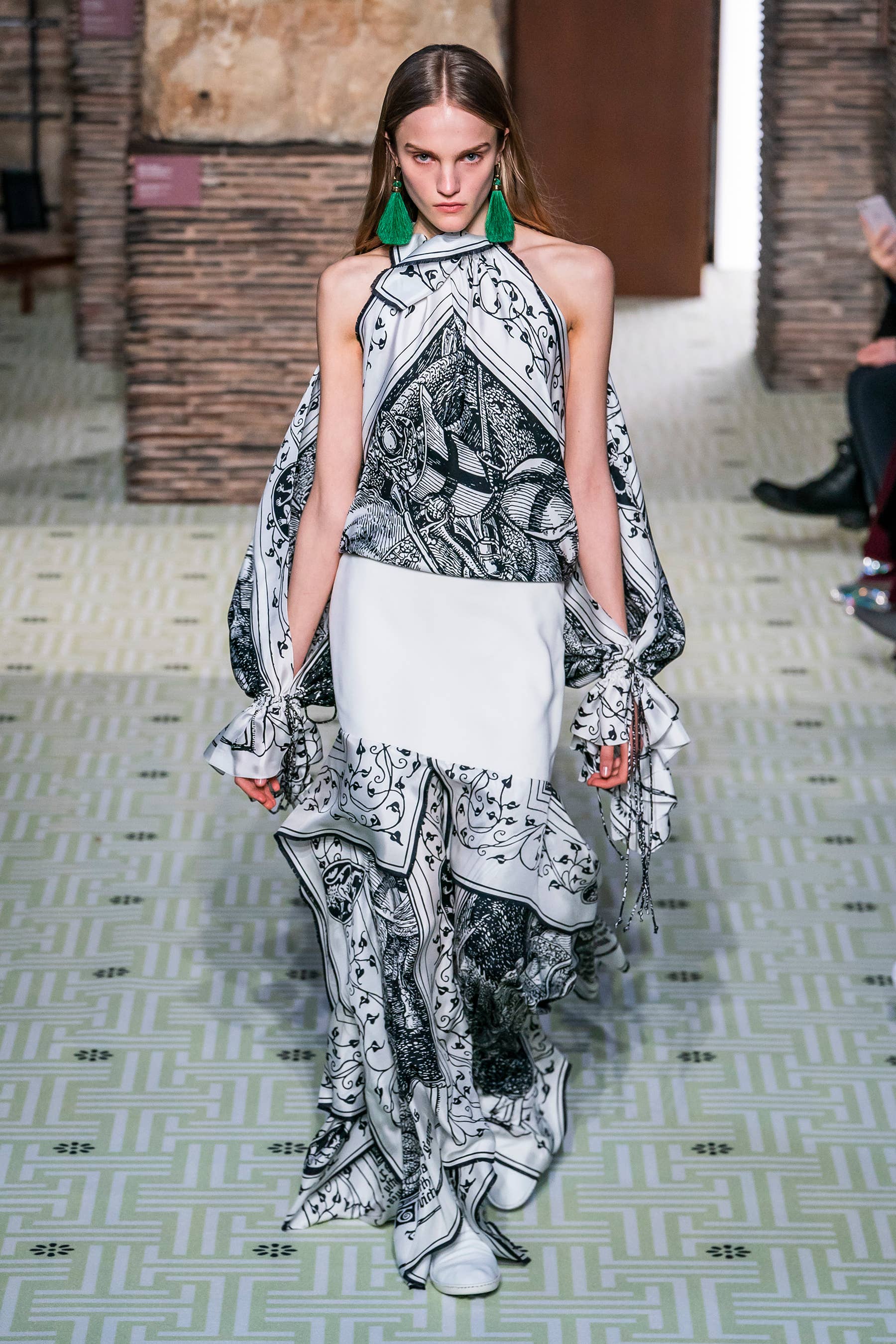 Bruno Sialelli Makes His Runway Debut With Lanvin