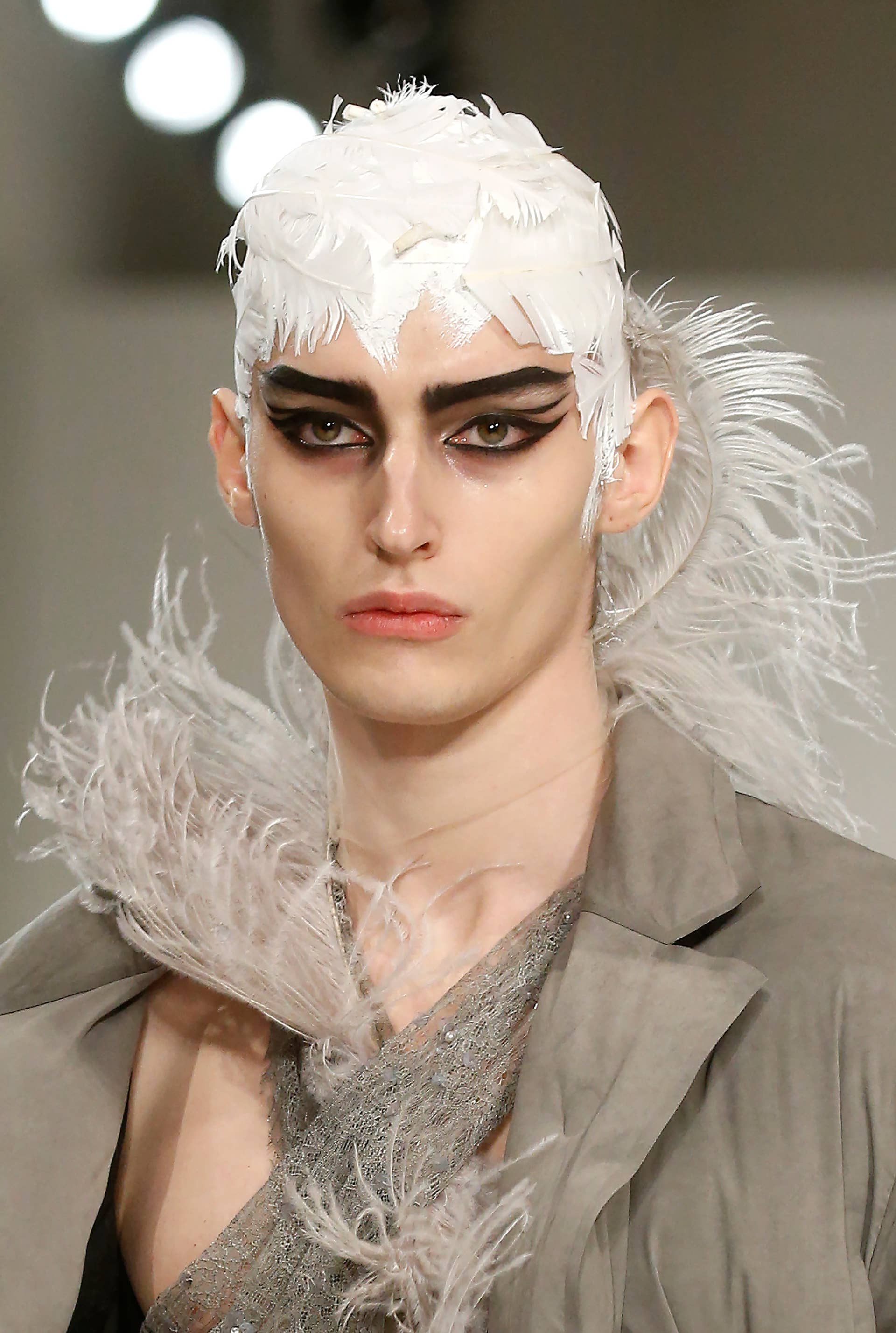 The Beauty Look at Maison Margiela's Fall 2019 Show Channeled a