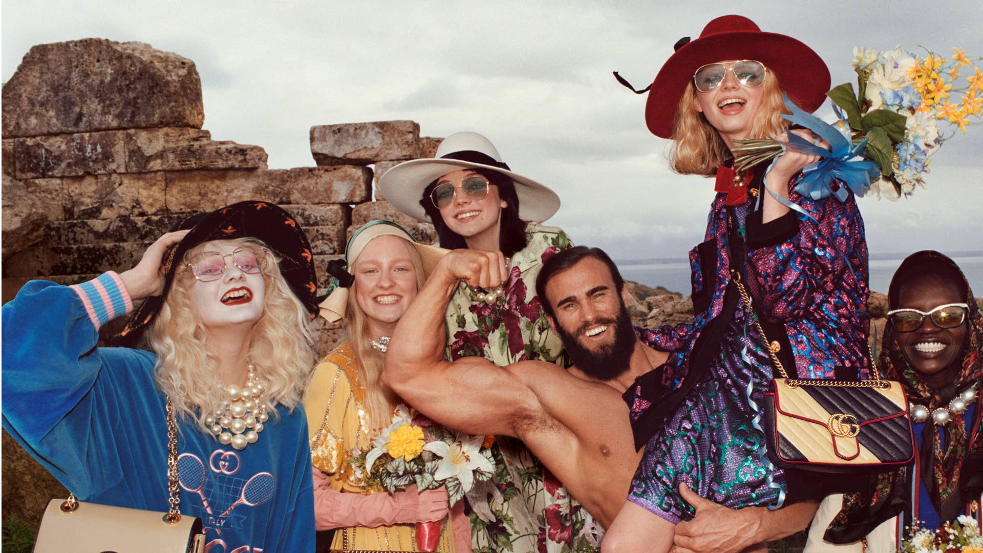 Gucci's Pre-Fall 2019 Campaign Is an Updated Homage to Ancient