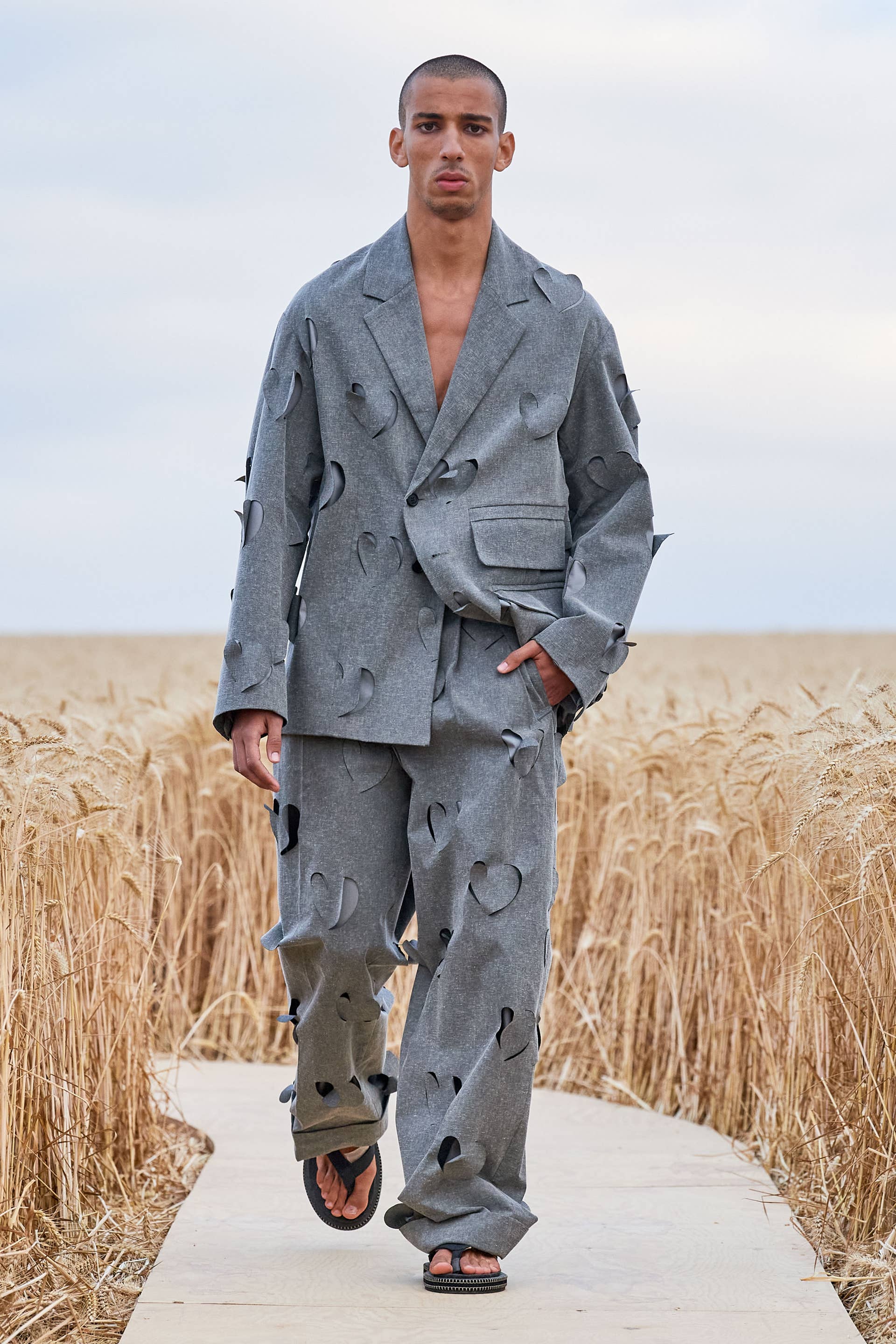 Jacquemus Debuted Its Spring 2021 Collection on a Live Runway in a 
