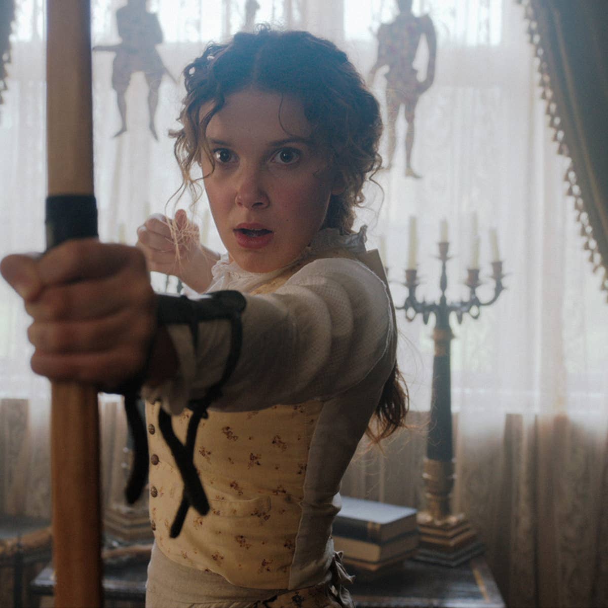 millie bobby brown enola holmes dress Millie Bobby Brown