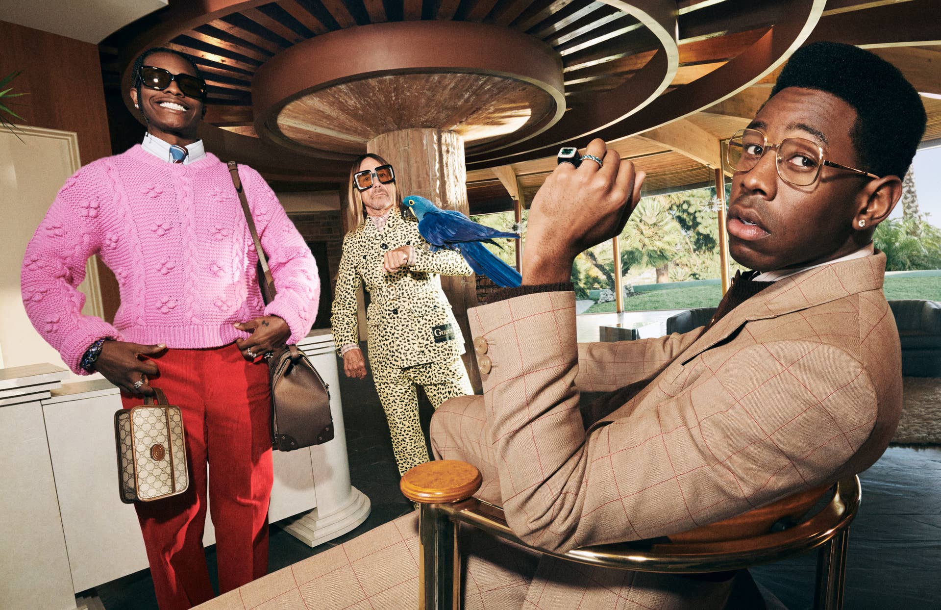 Gucci Taps A$AP Rocky, Iggy Pop and Tyler, The Creator for Rock