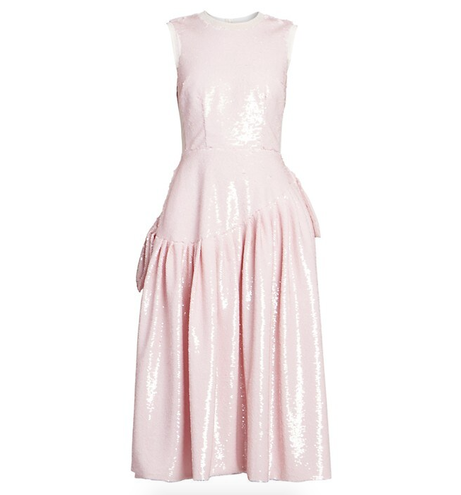 open lace back dress Neon Pink Backless Sequin Short Hoco Dress